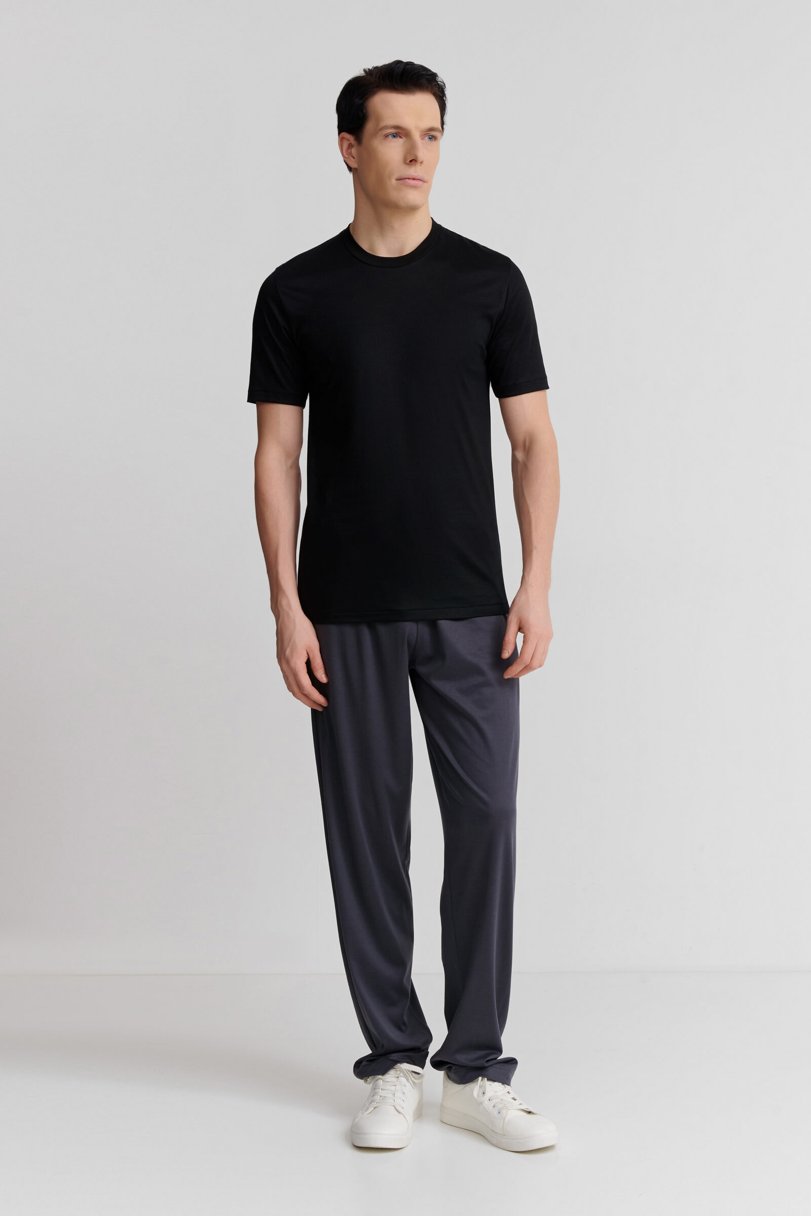 Футболка из редкого хлопка Sea Island Бренд Zimmerli Изображение 4