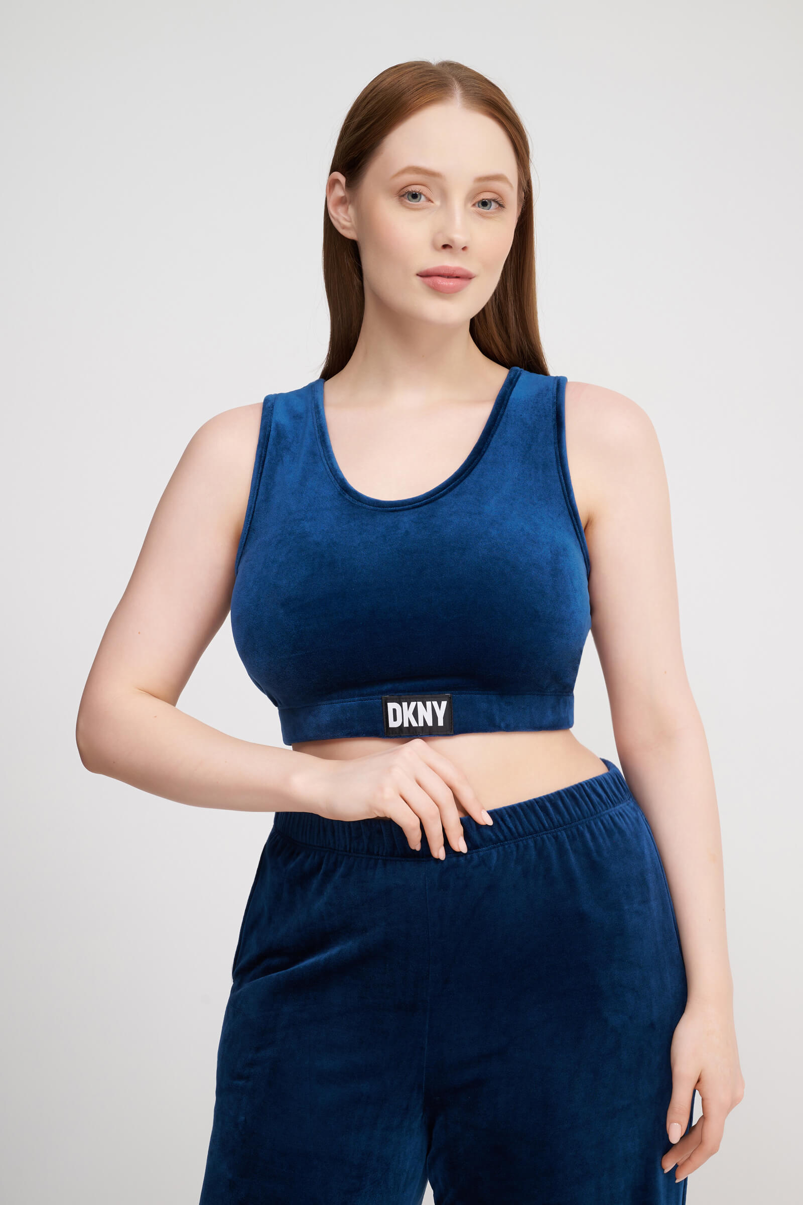 Велюровый домашний костюм-тройка Бренд DKNY Изображение 13