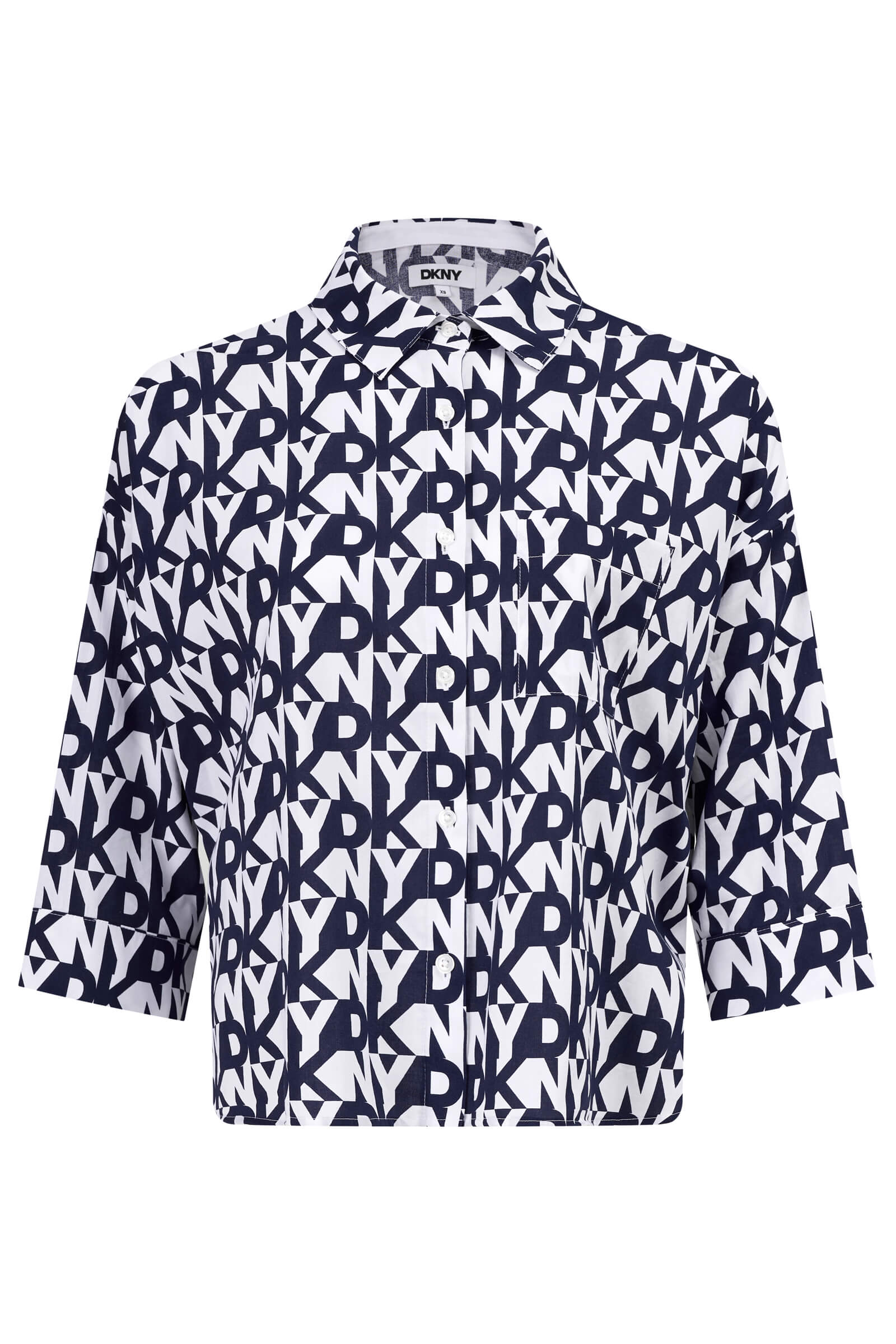 Пижама из хлопка и вискозы Бренд DKNY Изображение 4