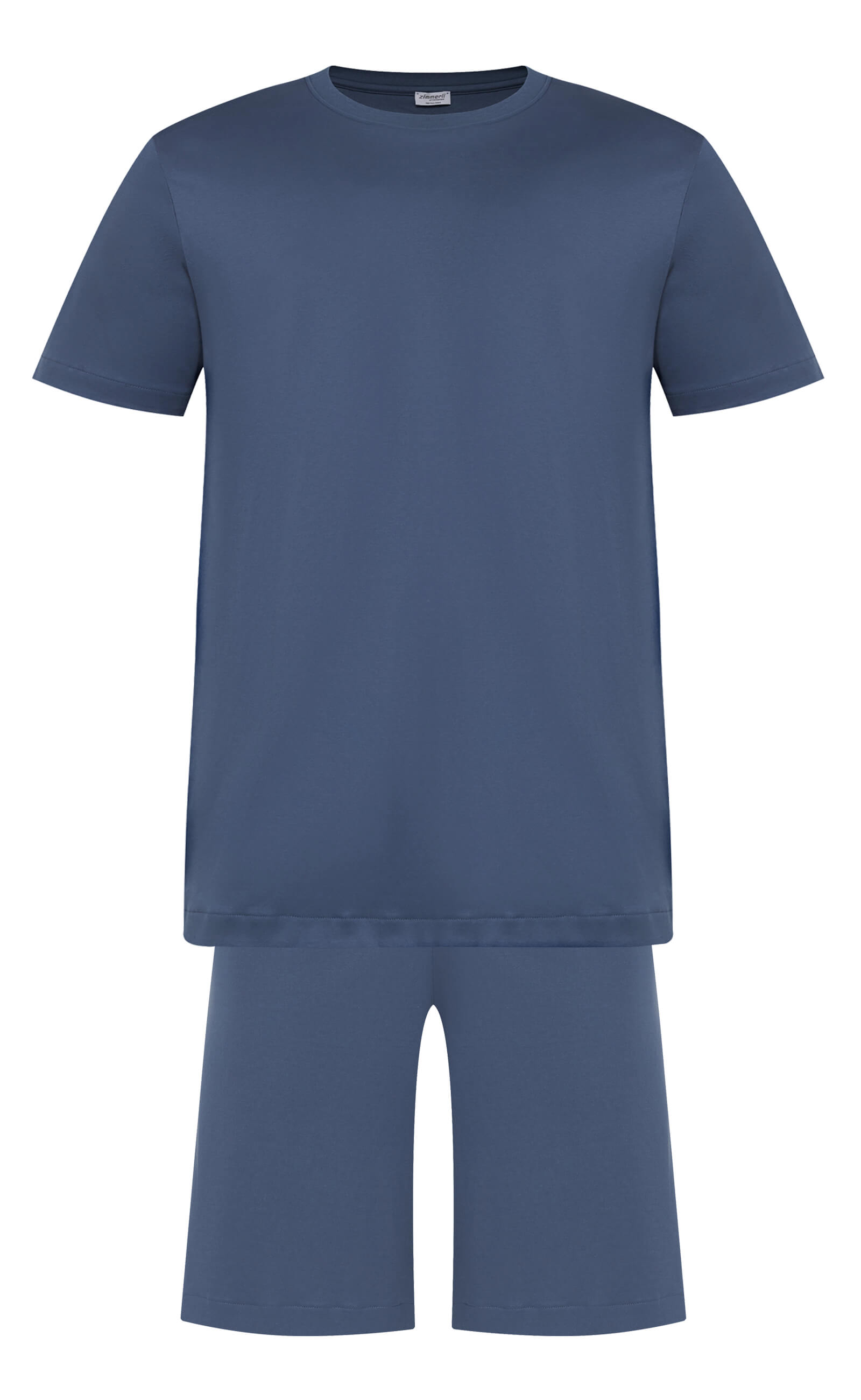 Короткая пижама из редкого хлопка Sea Island Бренд Zimmerli