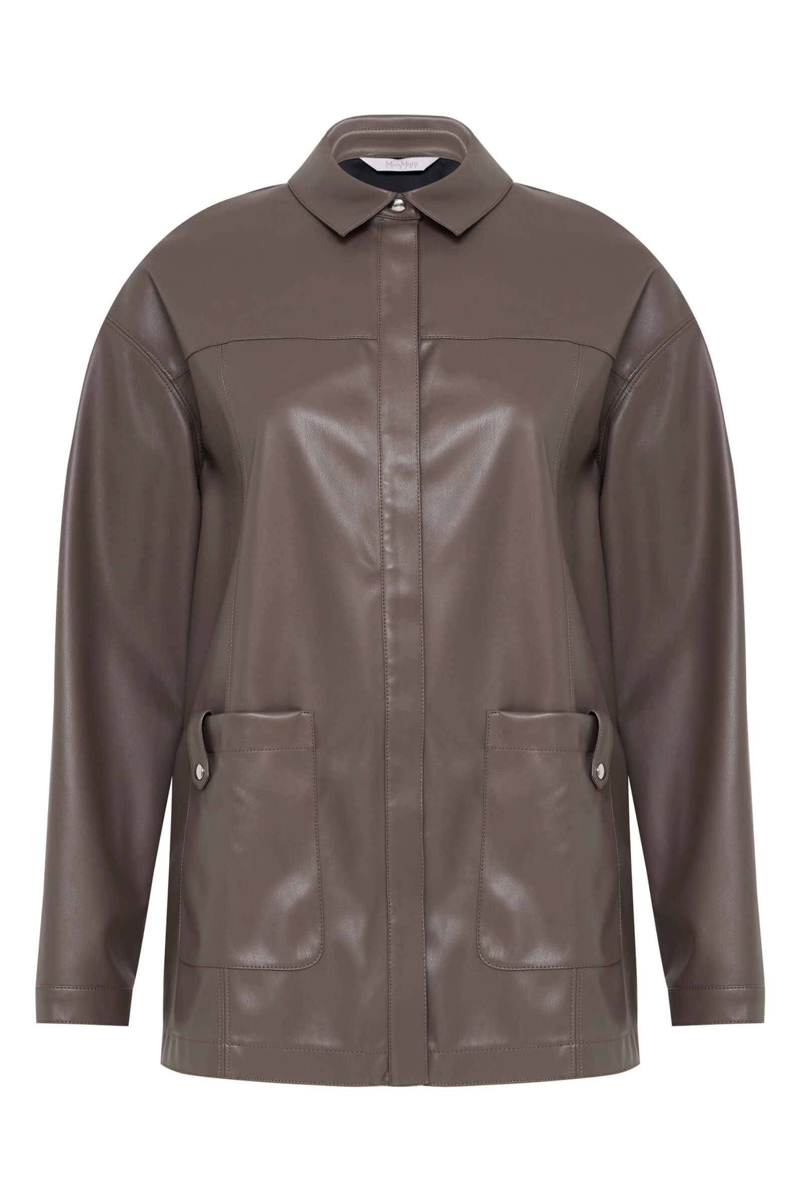 Рубашка из экокожи Бренд Max Mara
