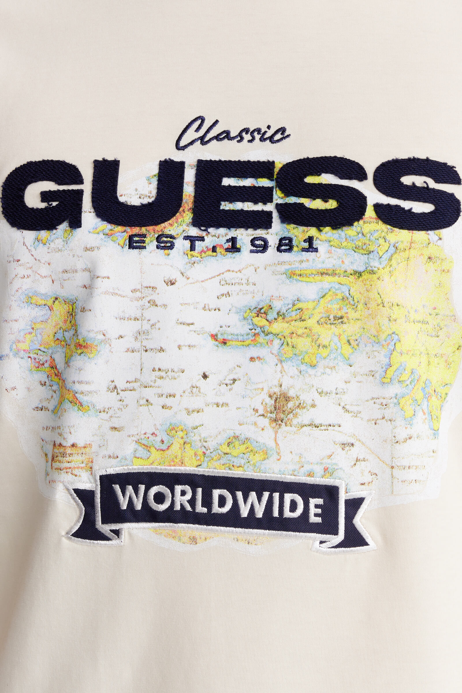 Хлопковая футболка с логотипом Бренд Guess Изображение 5