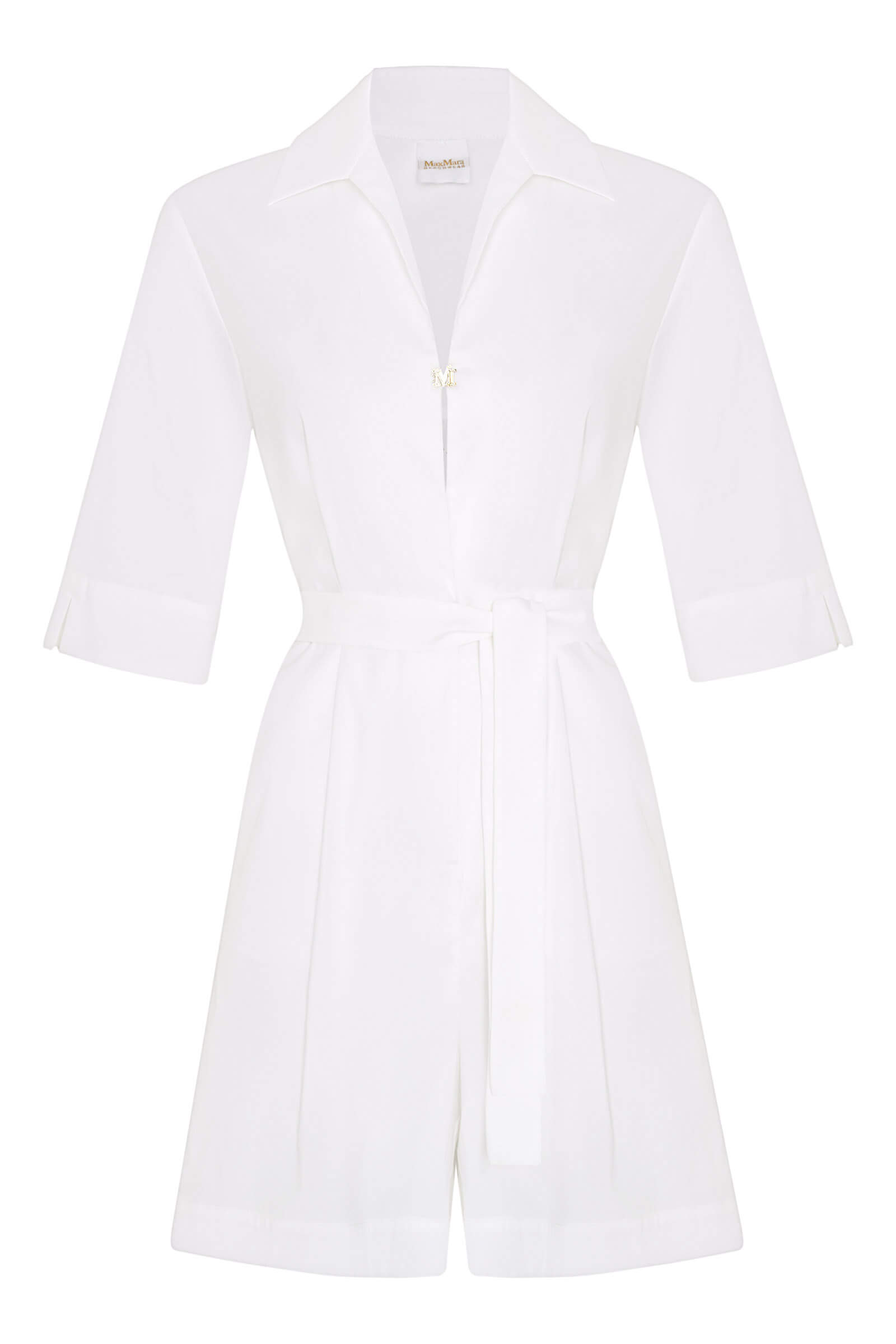 Хлопковый короткий комбинезон Бренд Max Mara