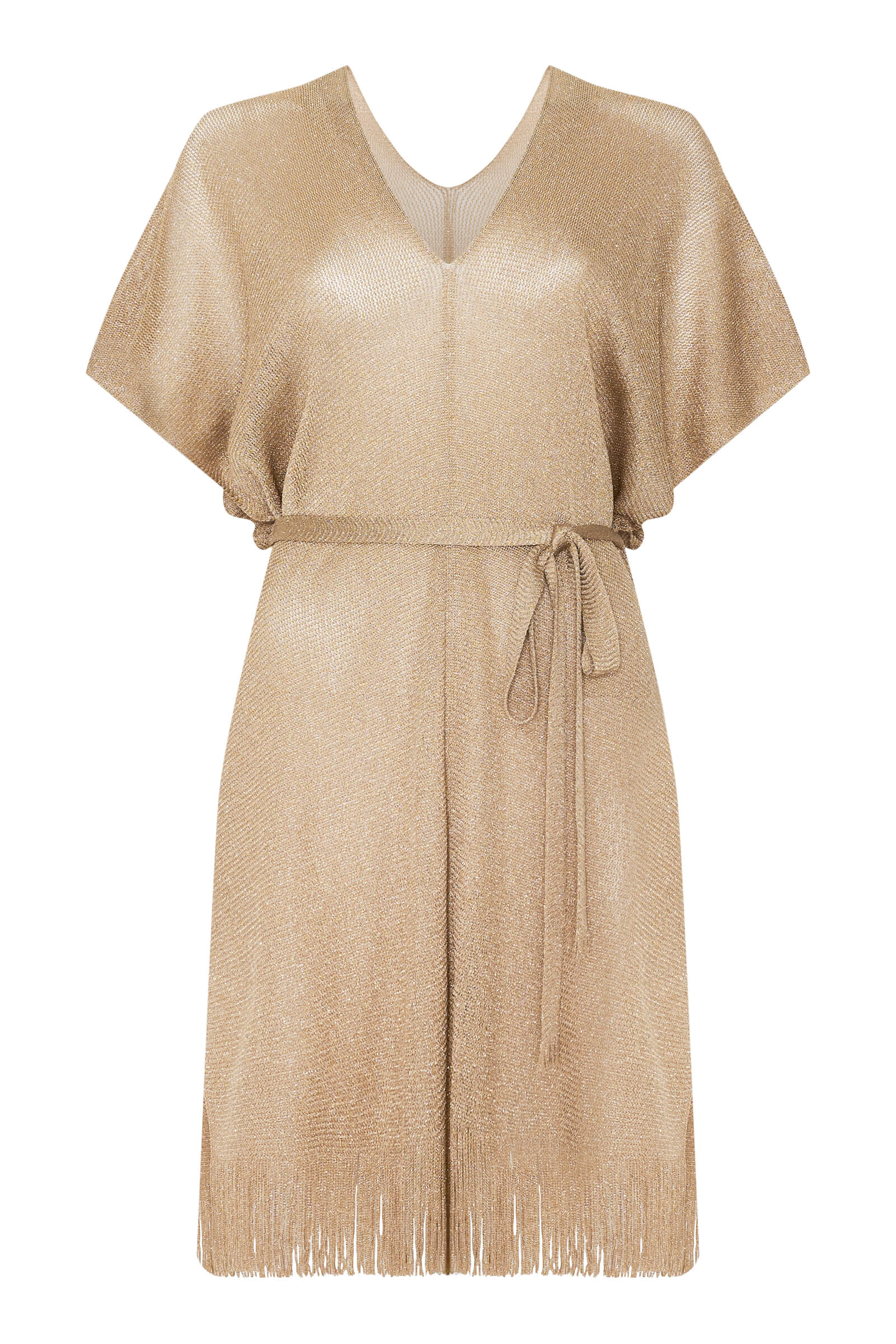 Трикотажная туника с бахромой Бренд Max Mara