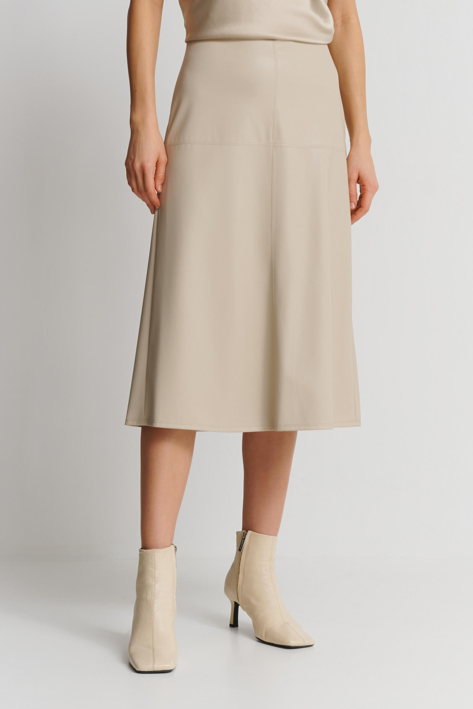 Юбка из экокожи Бренд Max Mara Изображение 2