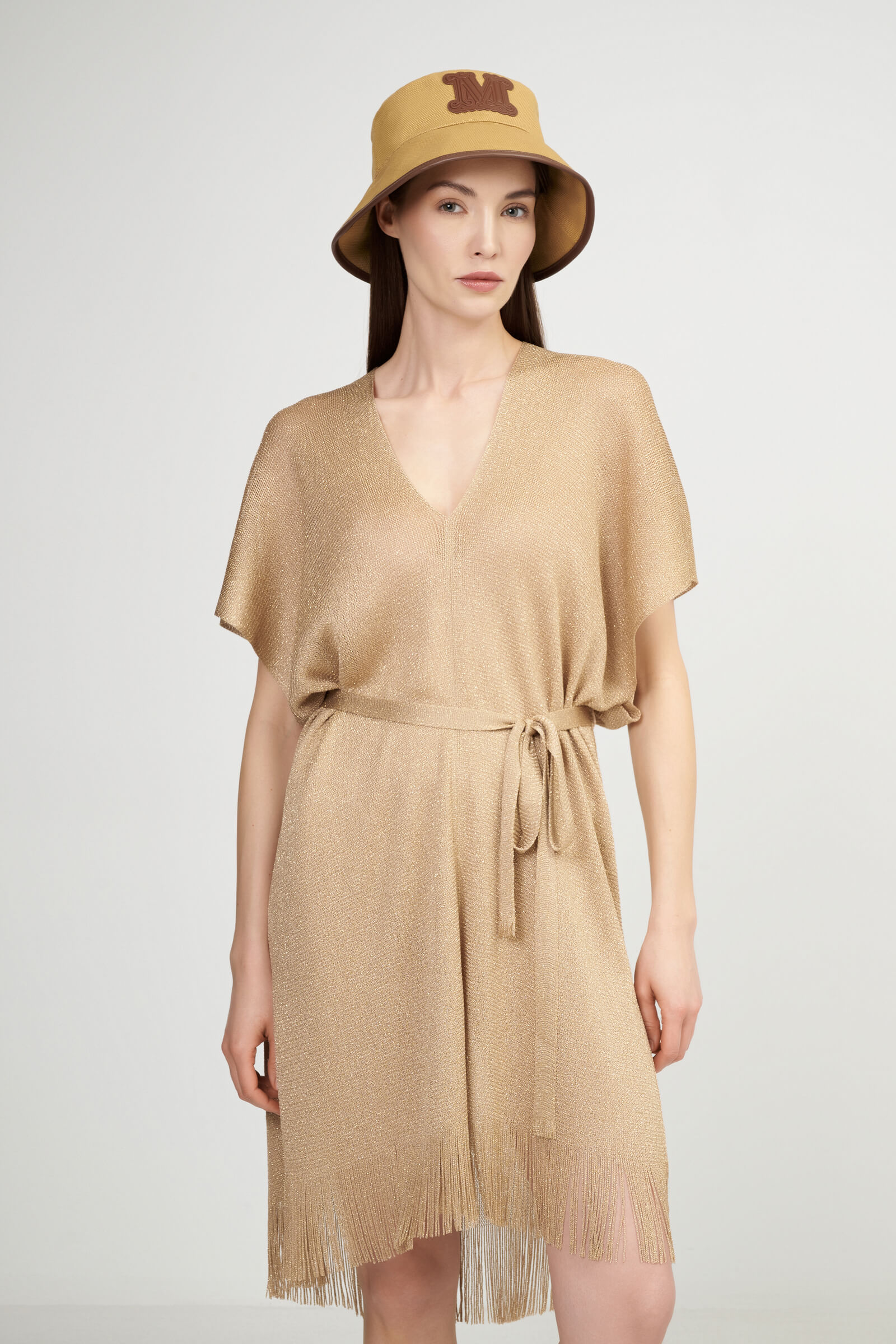 Хлопковая панама с логотипом Бренд Max Mara Изображение 5