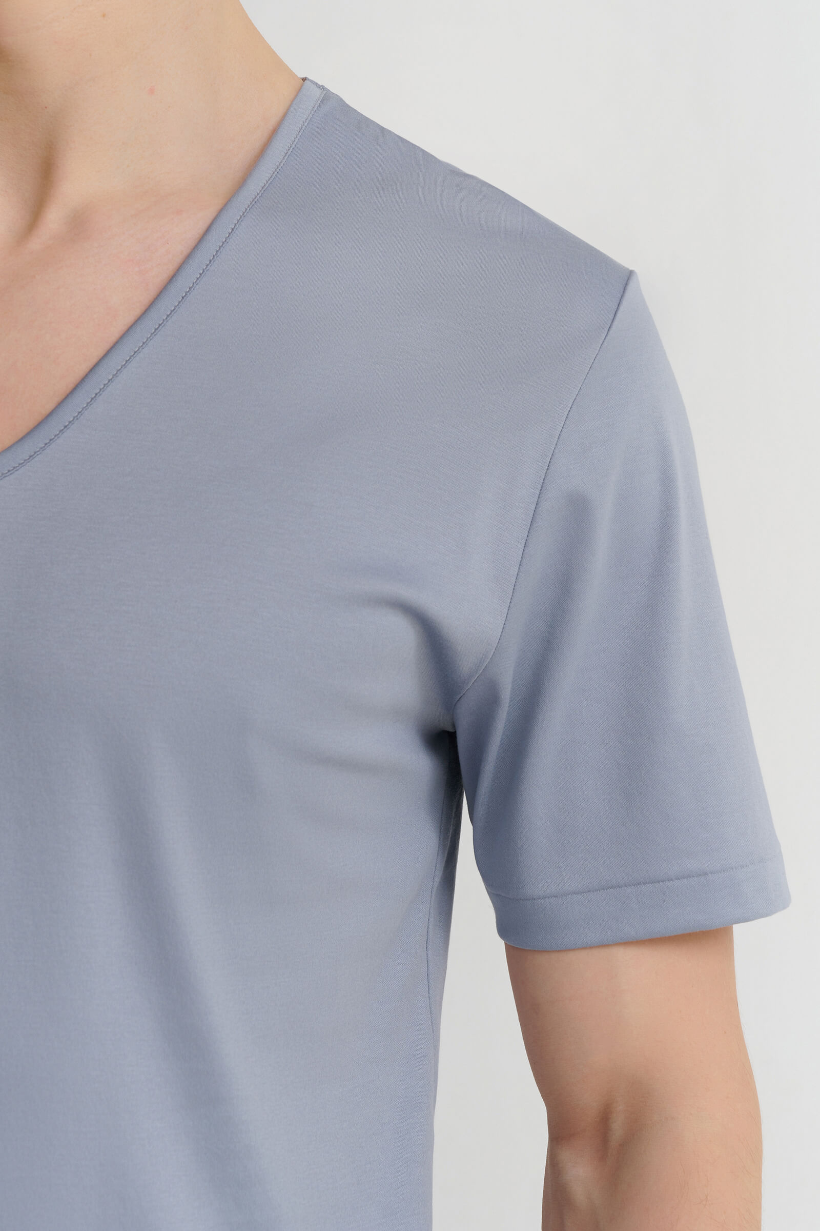 Футболка из редкого хлопка Sea Island Бренд Zimmerli Изображение 5