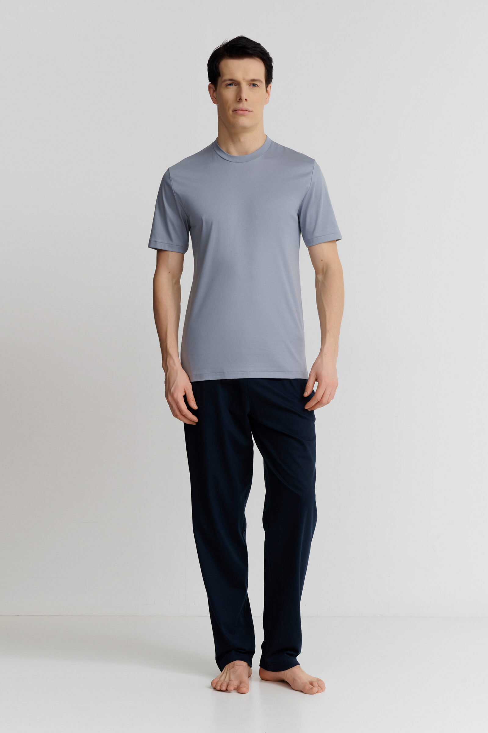 Футболка из редкого хлопка Sea Island Бренд Zimmerli Изображение 4