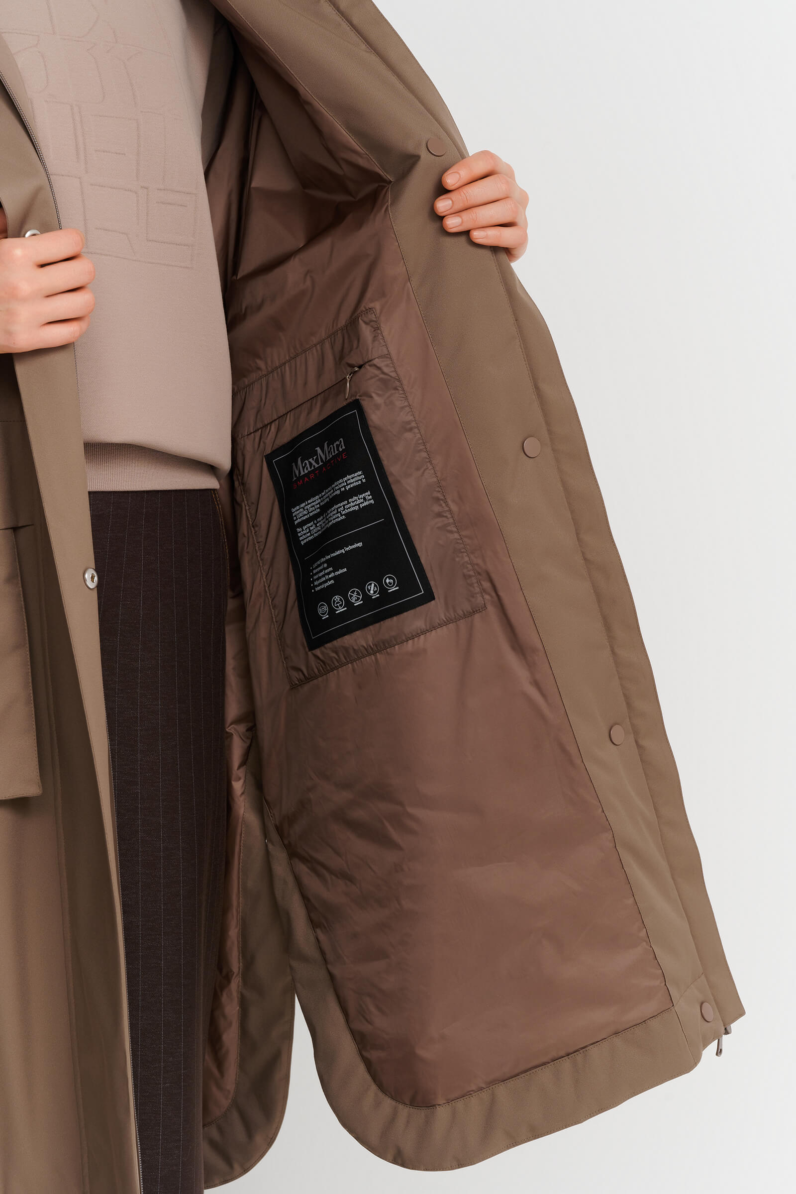 Плащ с рукавом до локтя Бренд Max Mara Изображение 5