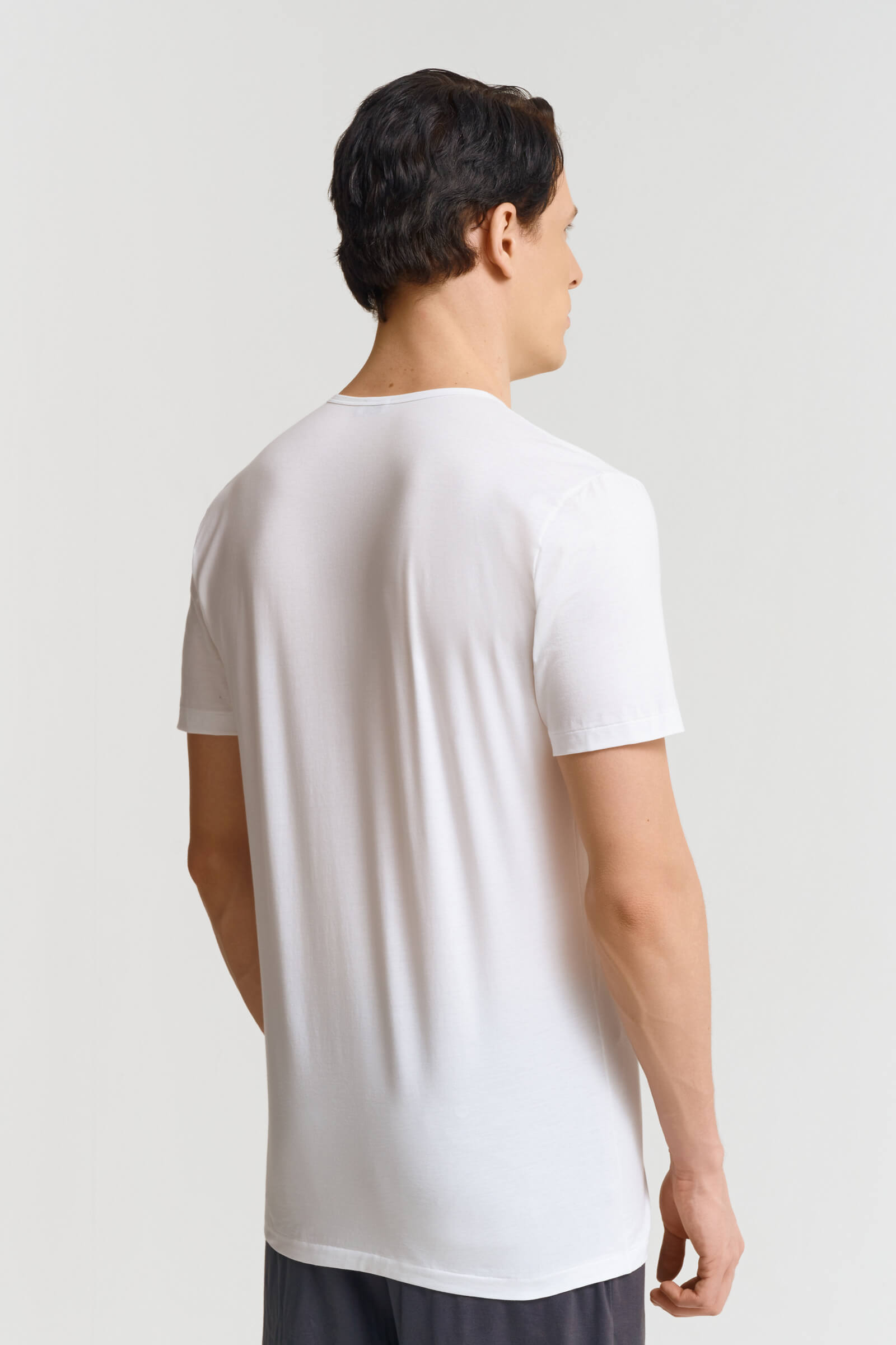 Базовая футболка из хлопка пима Бренд Zimmerli Изображение 3