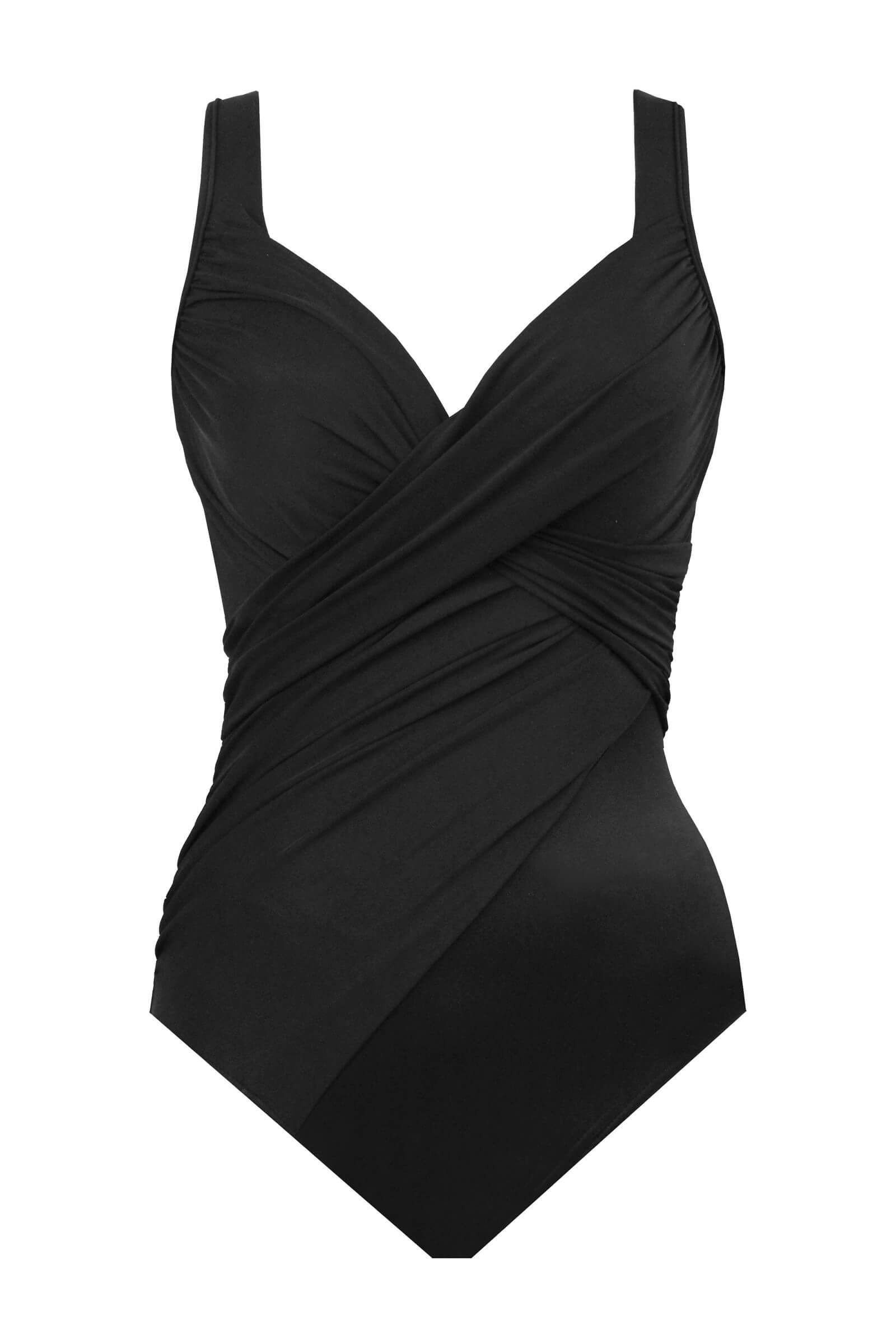 Слитный купальник с драпировкой Бренд Miraclesuit
