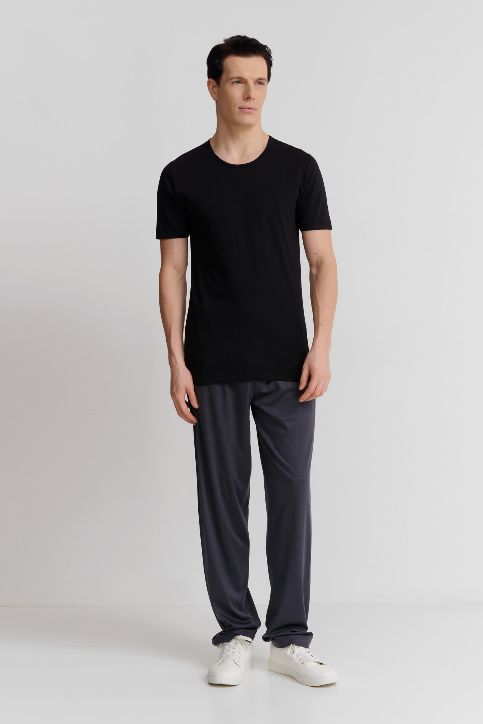 Базовая футболка из хлопка пима Бренд Zimmerli Изображение 4