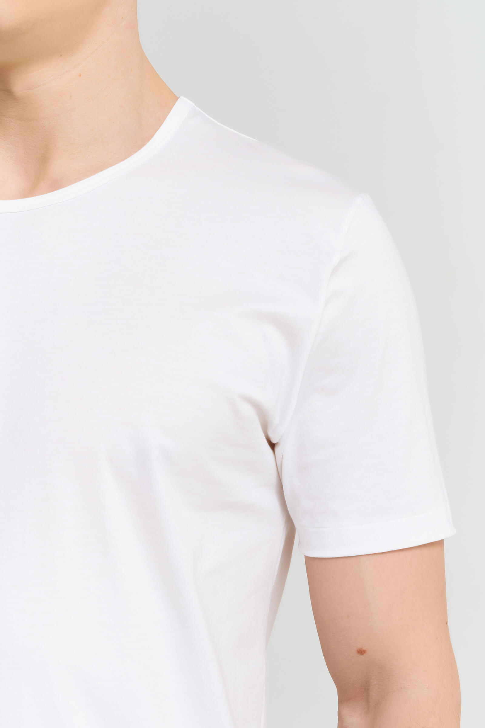 Базовая футболка из хлопка пима Бренд Zimmerli Изображение 5