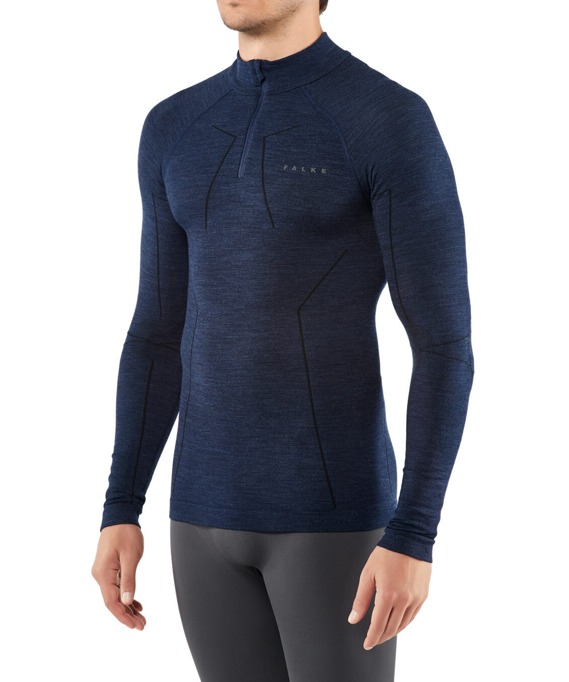 Мужской лонгслив FALKE Wool-Tech Бренд Falke Ess