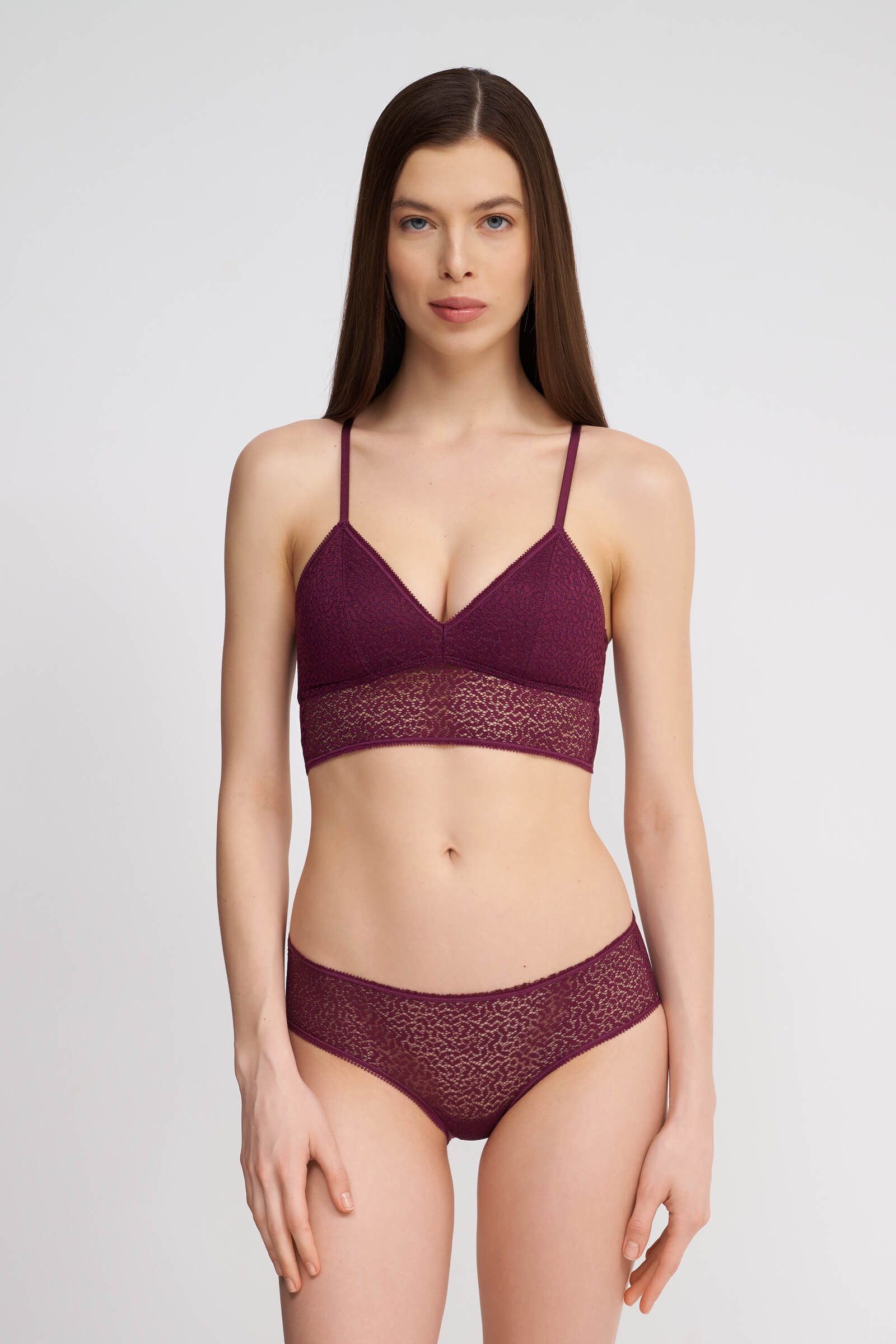 Кружевной бюстгальтер со съемными вкладышами Бренд DKNY Изображение 4
