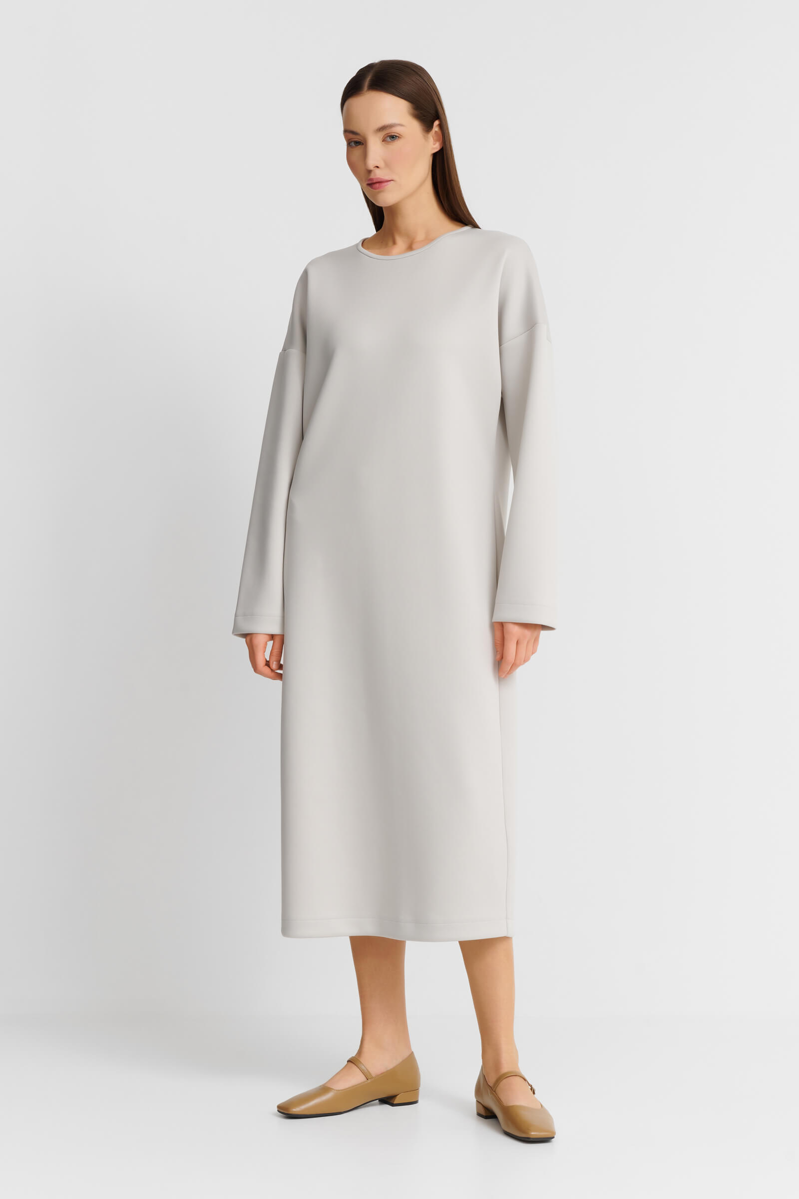 Трикотажное платье кокон Бренд Max Mara Изображение 4