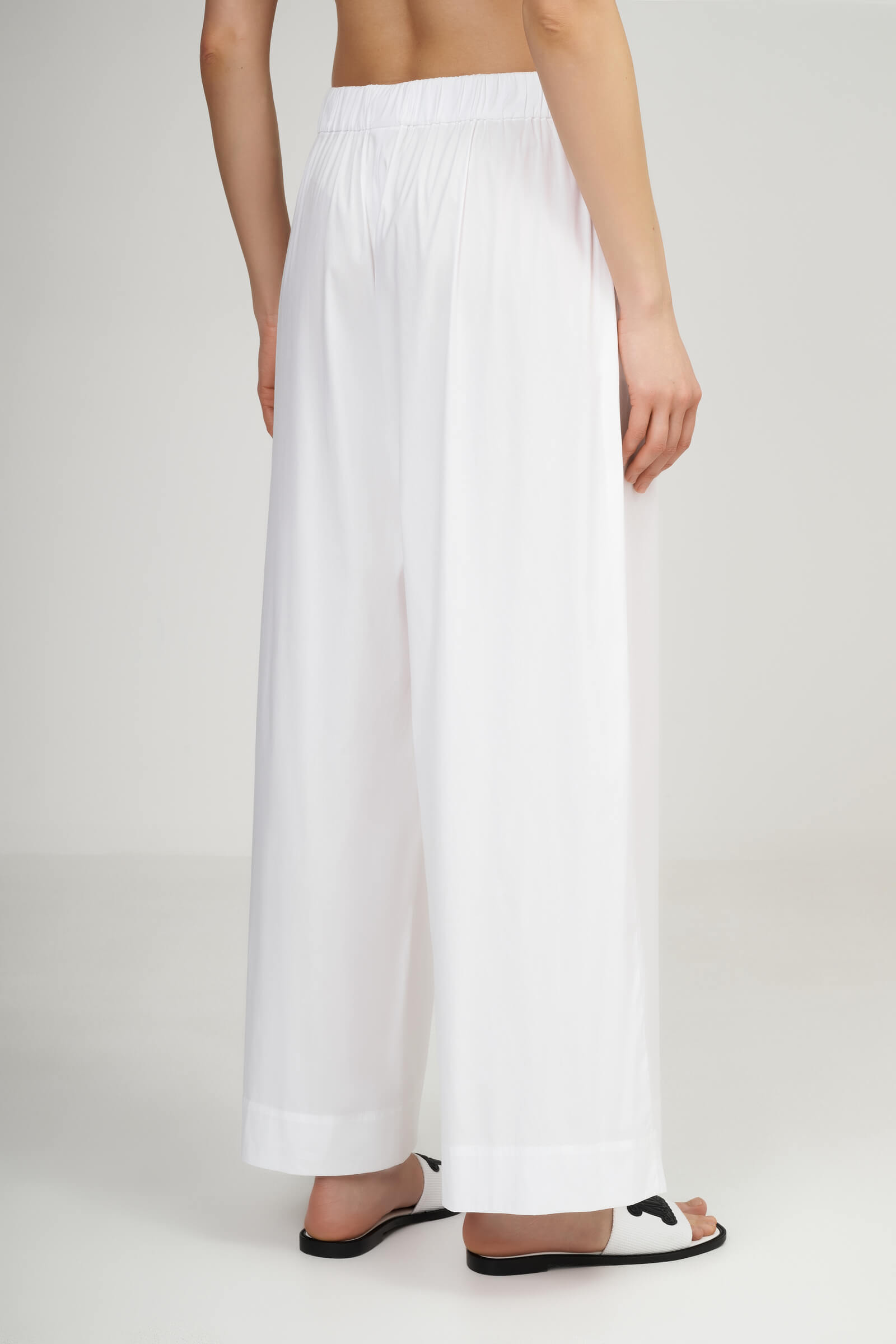 Хлопковые брюки-кюлоты Бренд Max Mara Изображение 3