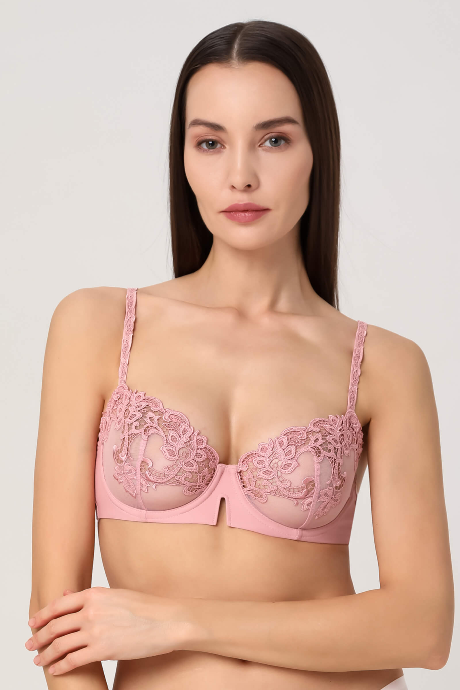 Бюстгальтер деми с вышивкой Бренд Simone Perele Изображение 4