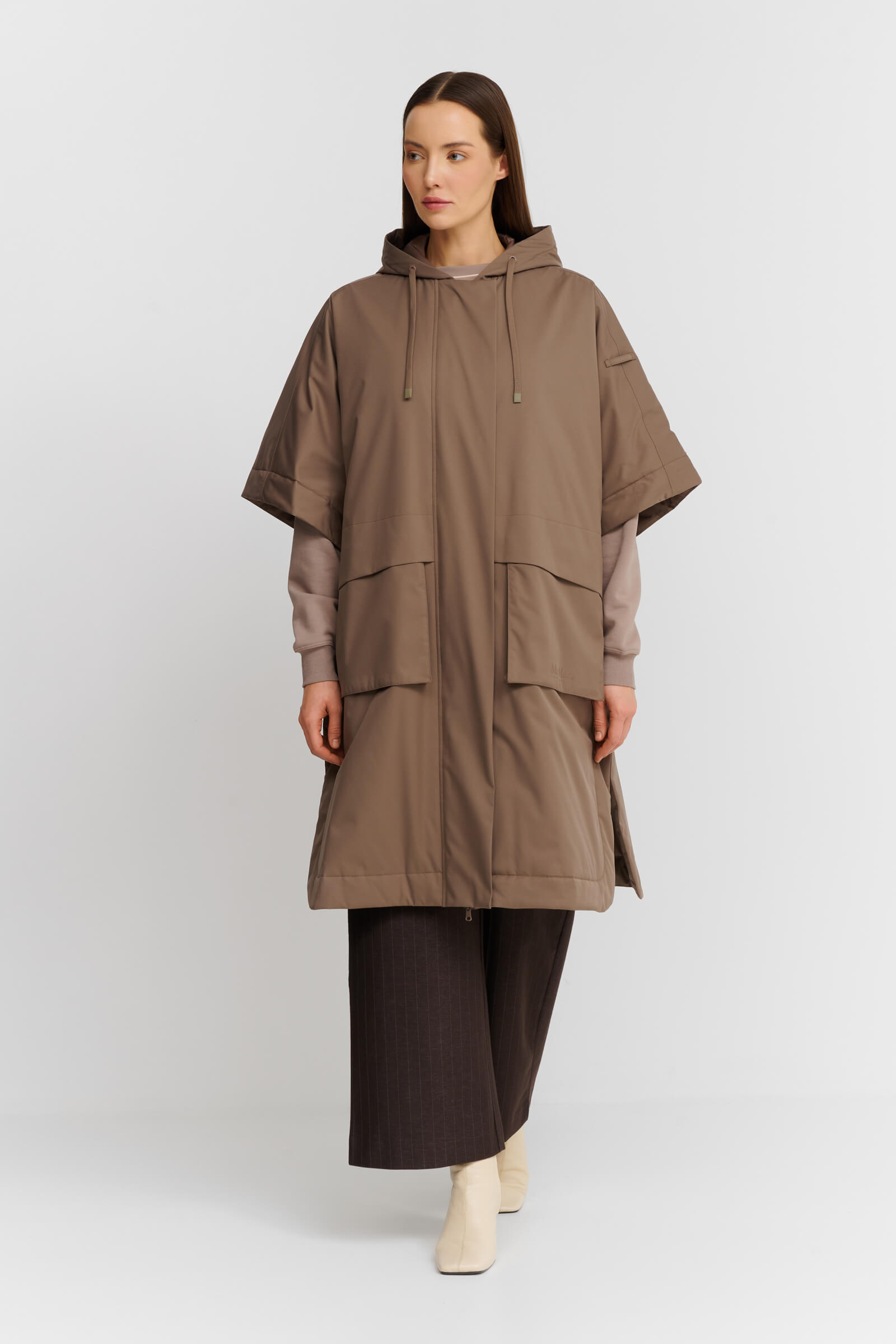 Плащ с рукавом до локтя Бренд Max Mara Изображение 6
