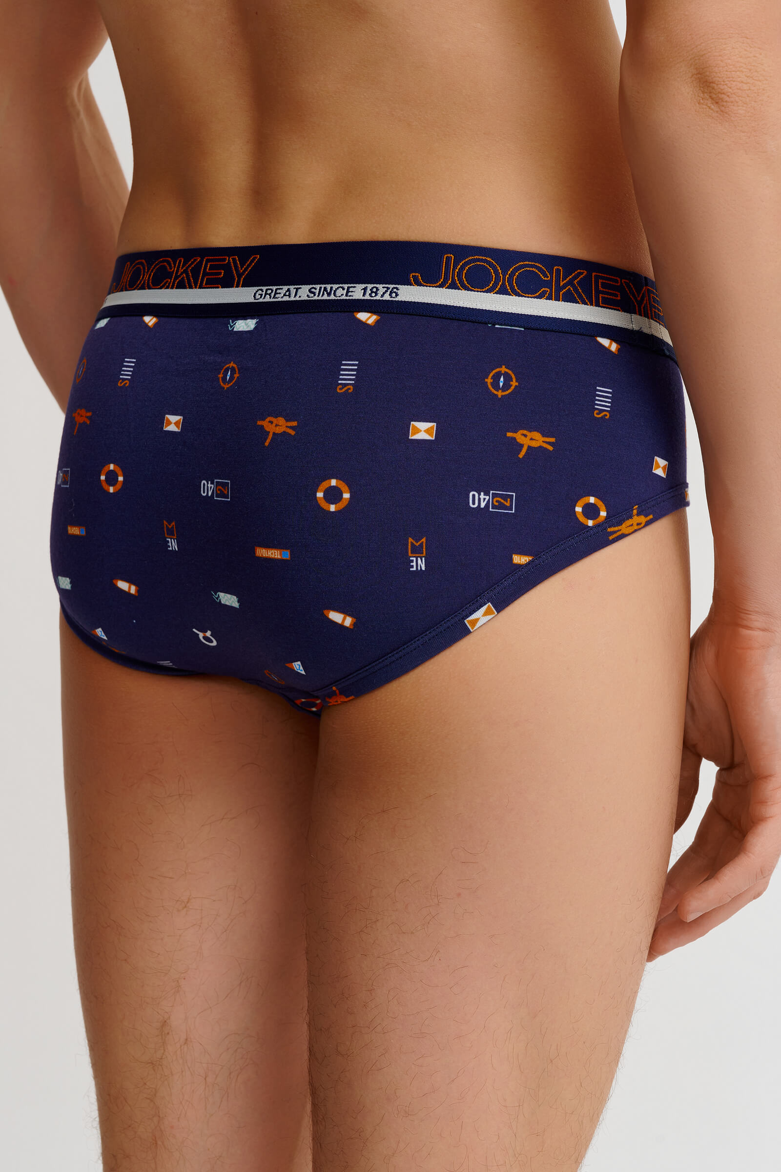 Трусы брифы из хлопка и модала Бренд Jockey Изображение 3