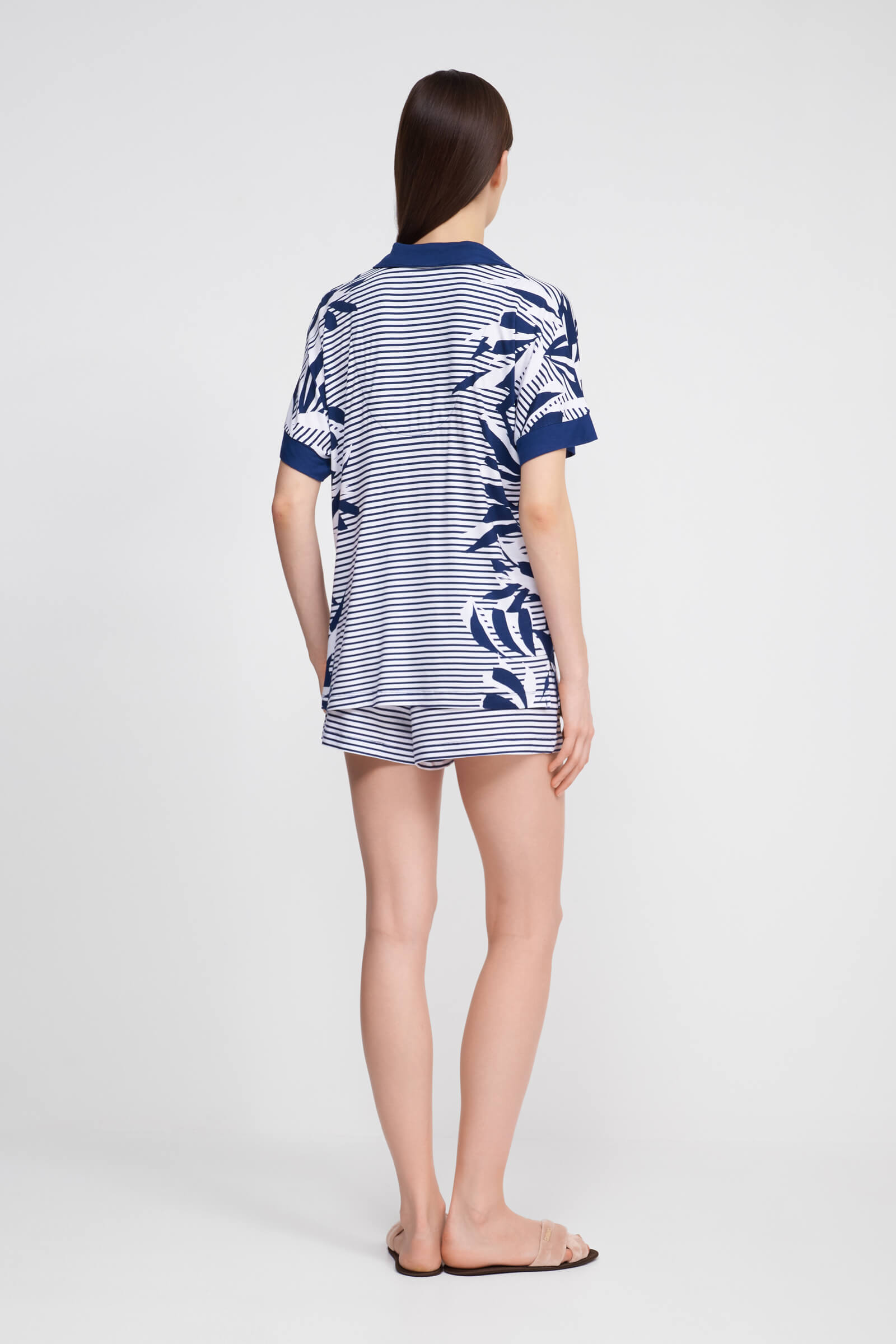 Короткая пижама из вискозы Бренд DKNY Изображение 4