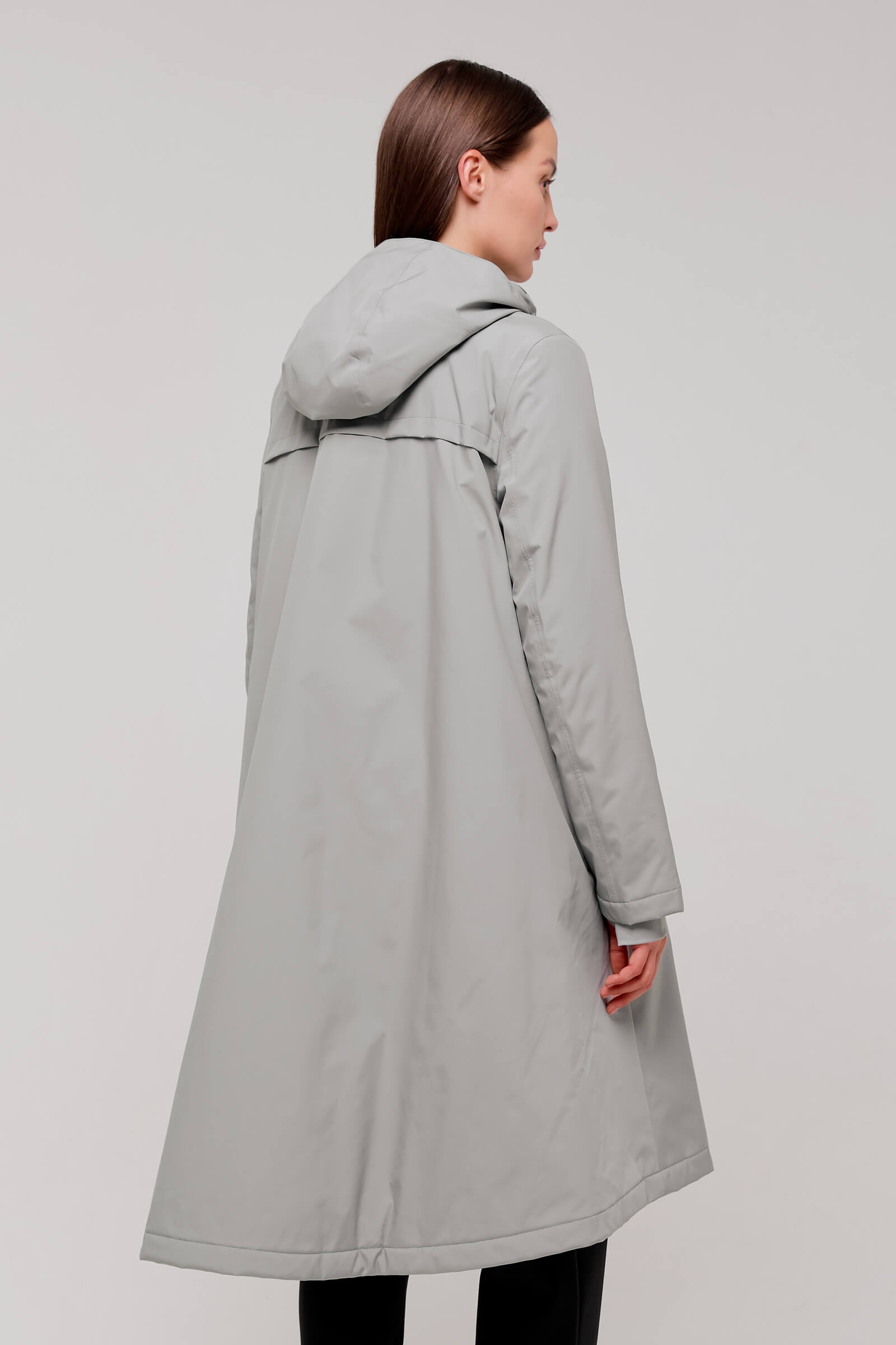 Утепленное пальто-парка с капюшоном Бренд Max Mara Изображение 3