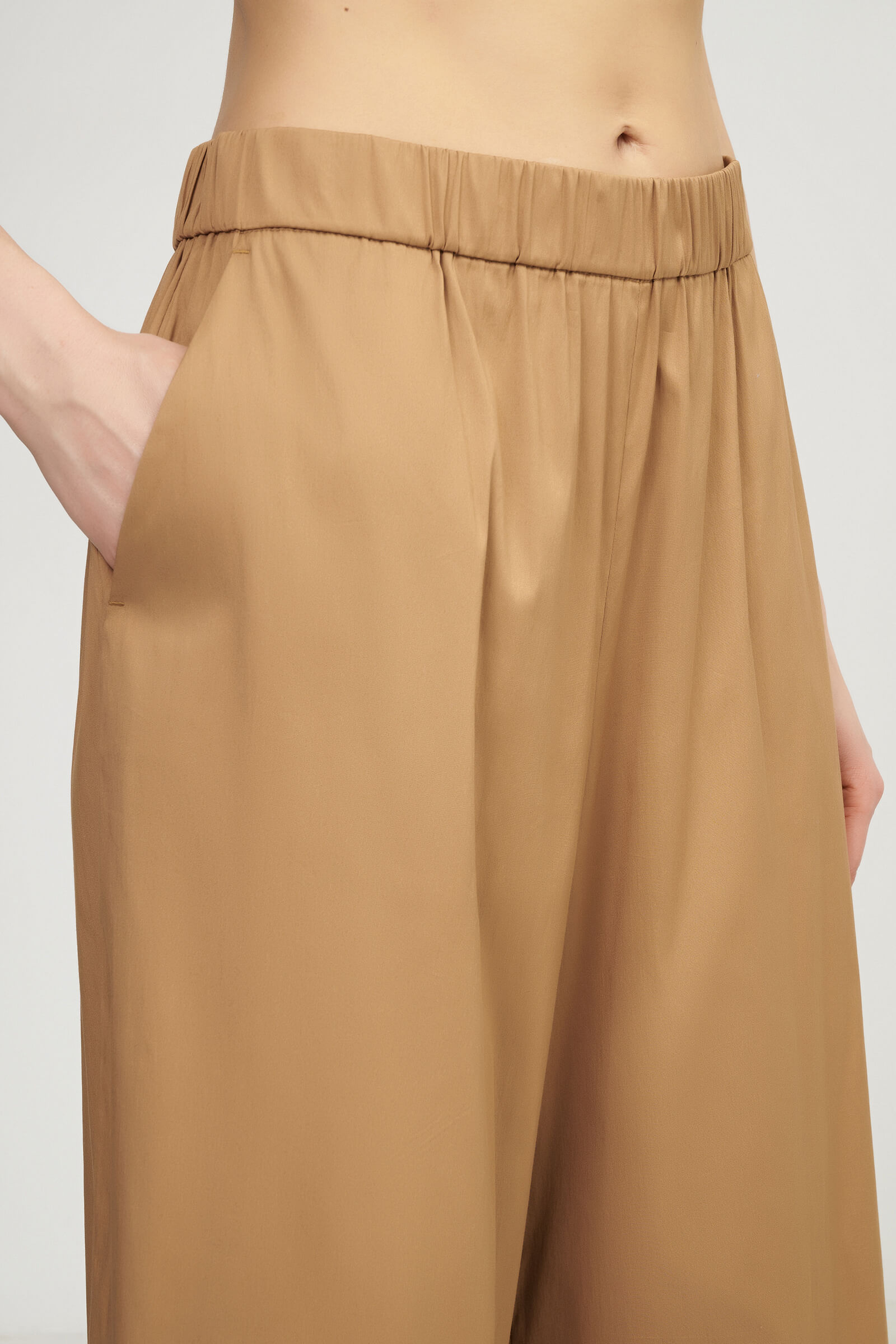 Хлопковые брюки-кюлоты Бренд Max Mara Изображение 5