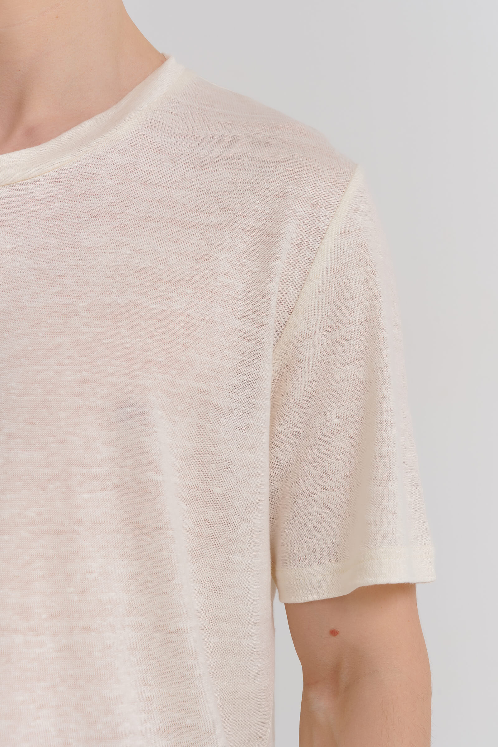 Льняная футболка Бренд Zimmerli Изображение 5