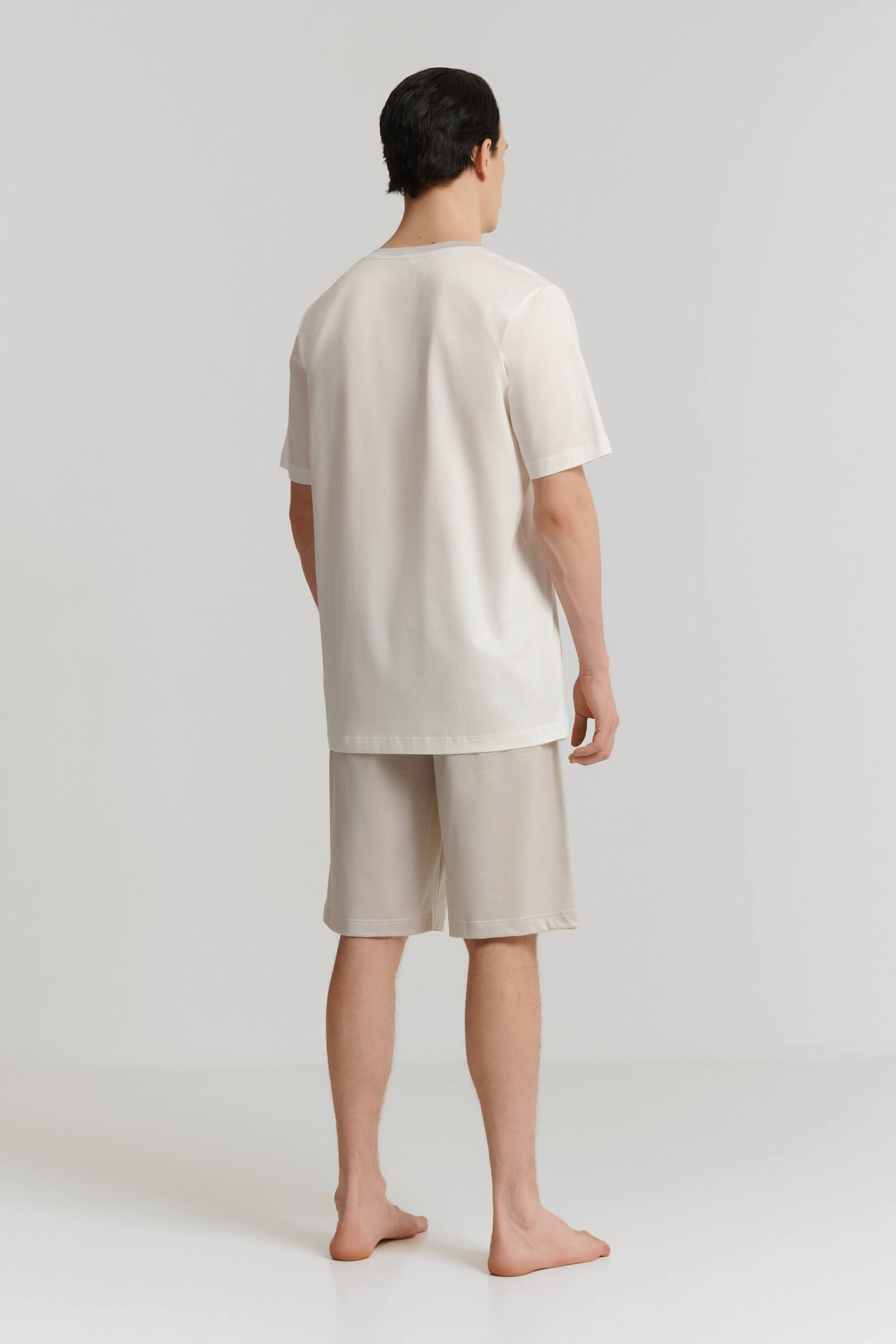 Короткая хлопковая пижама Бренд Zimmerli Изображение 6