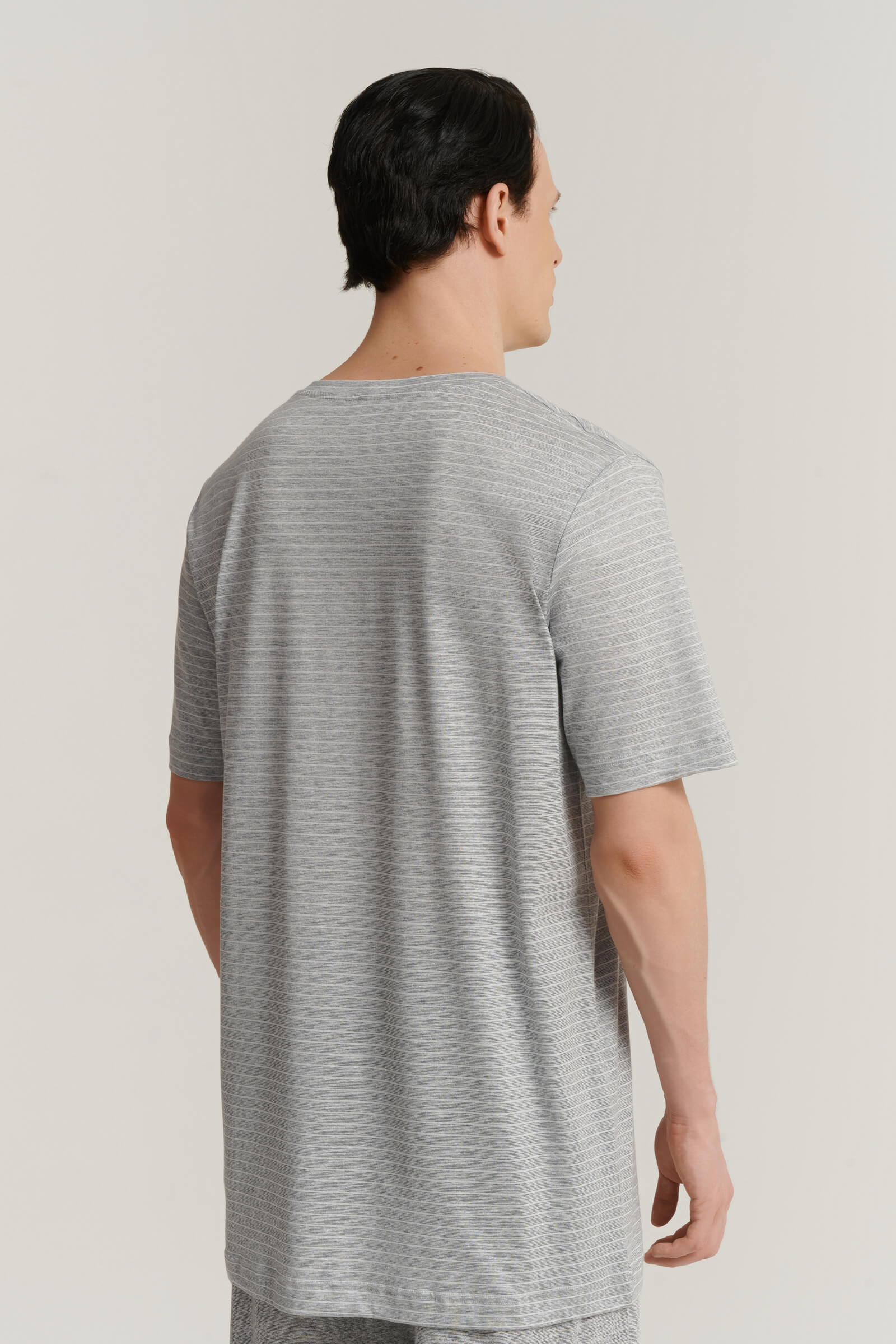 Короткая пижама из хлопка и шелка Бренд Zimmerli Изображение 9