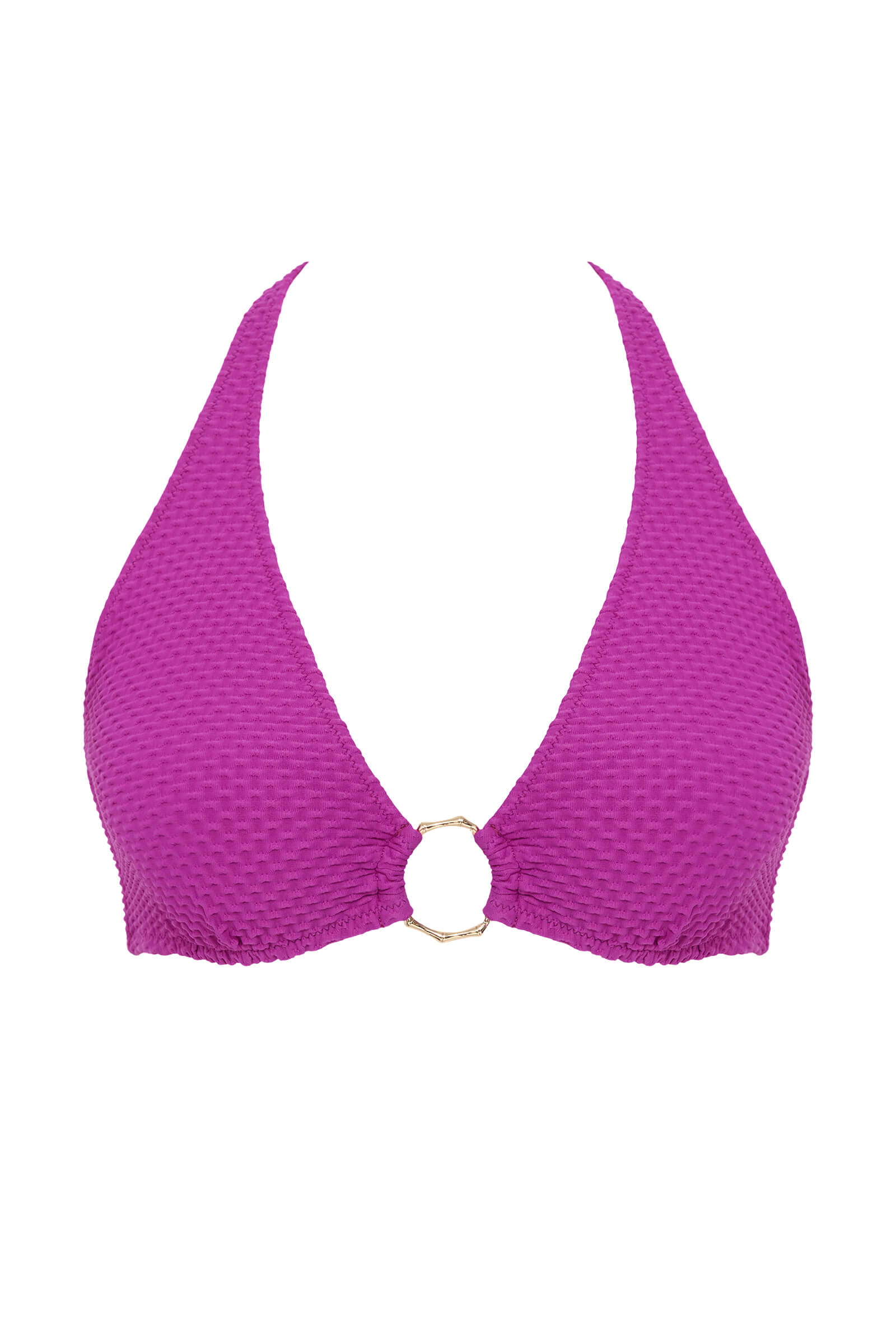Раздельный купальник без косточек с золотистыми кольцами Бренд Miss Bikini Изображение 5