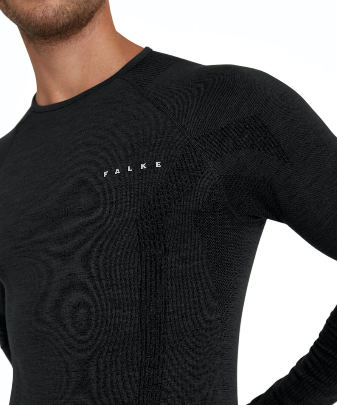Мужской лонгслив FALKE Wool-Tech Бренд Falke Ess Изображение 2