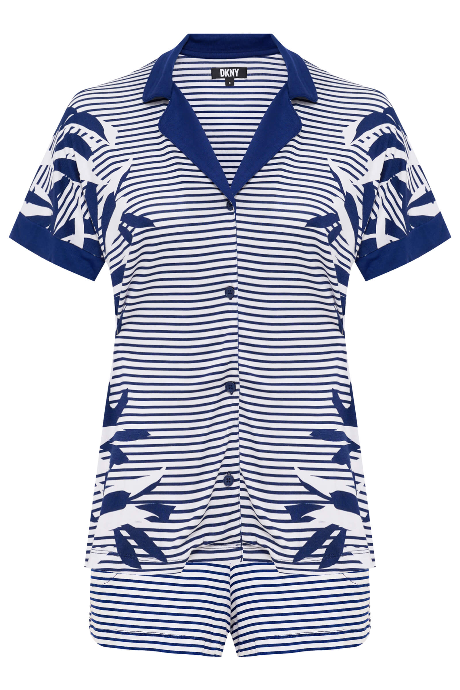 Короткая пижама из вискозы Бренд DKNY