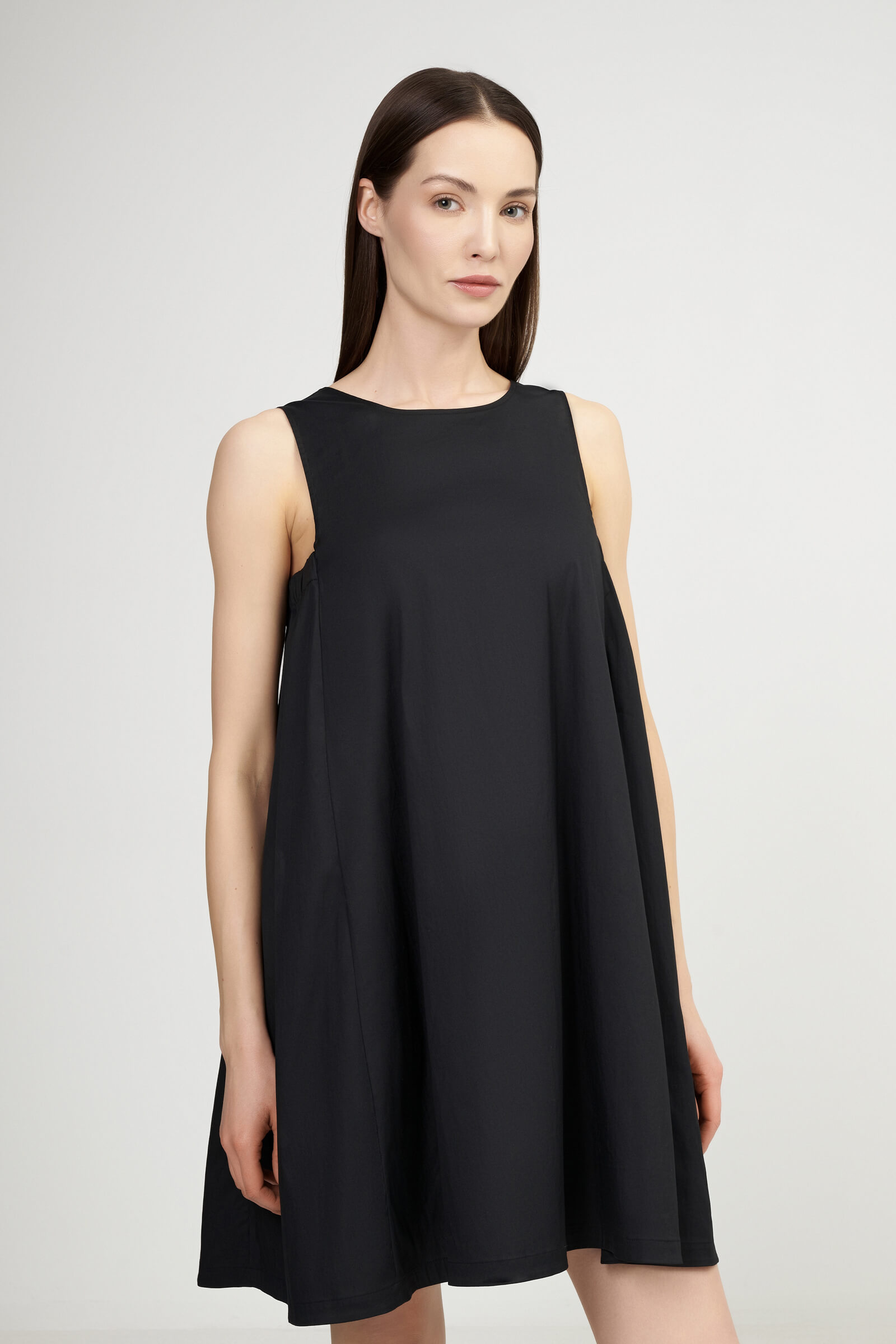 Короткое пляжное платье из хлопка Бренд Max Mara Изображение 2