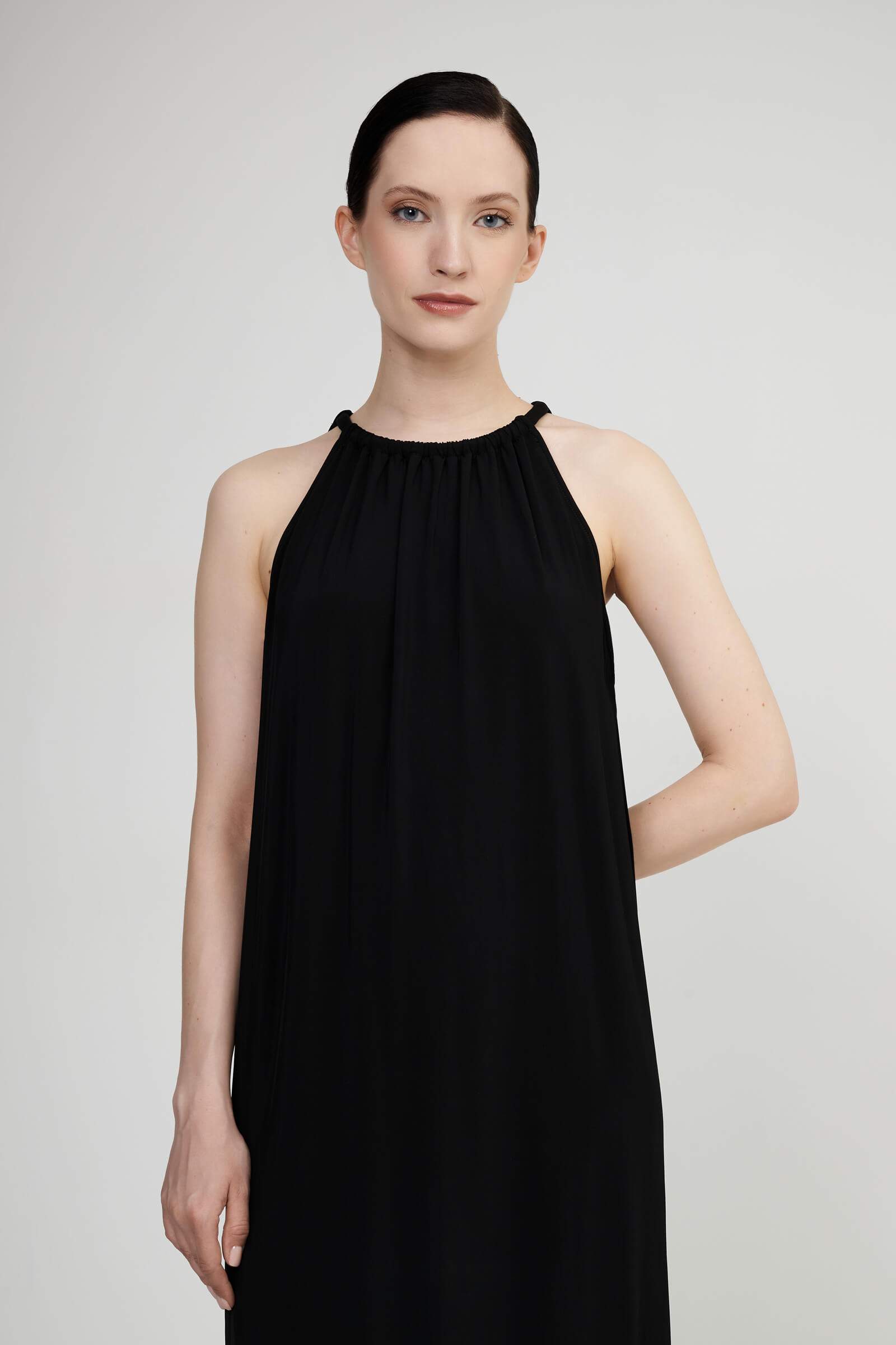 Длинное платье из шелковистой вискозы Бренд Max Mara Изображение 4