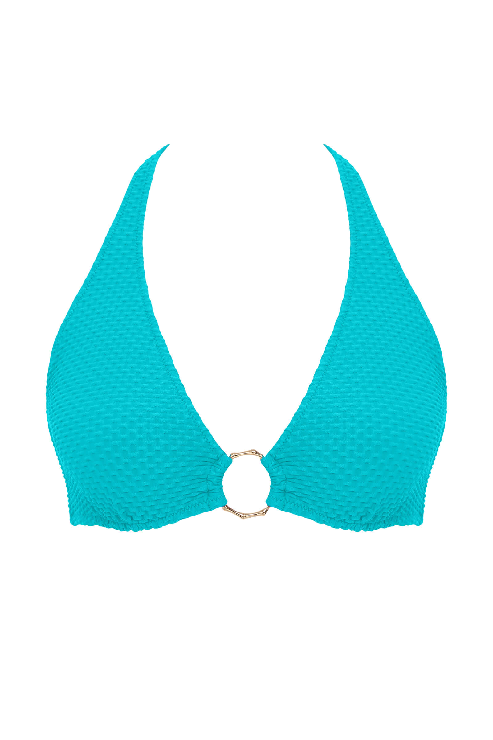 Раздельный купальник без косточек с золотистыми кольцами Бренд Miss Bikini Изображение 5