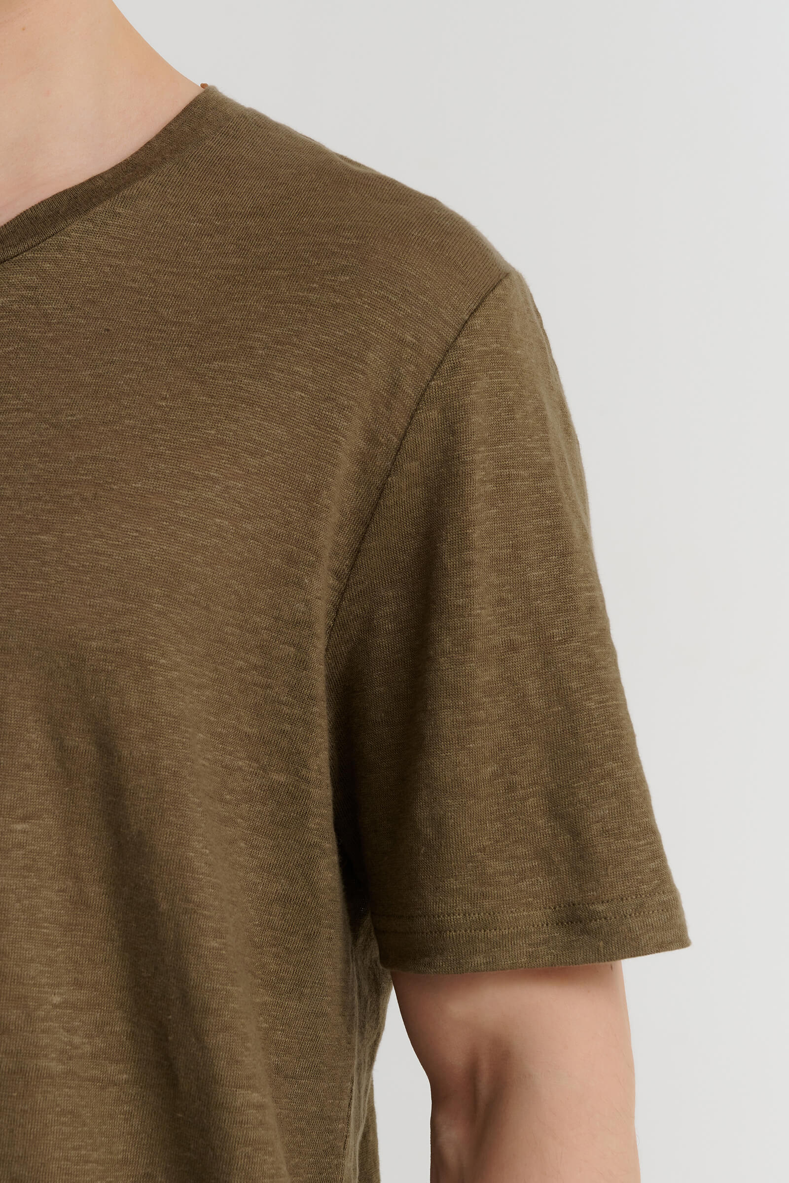 Льняная футболка Бренд Zimmerli Изображение 5