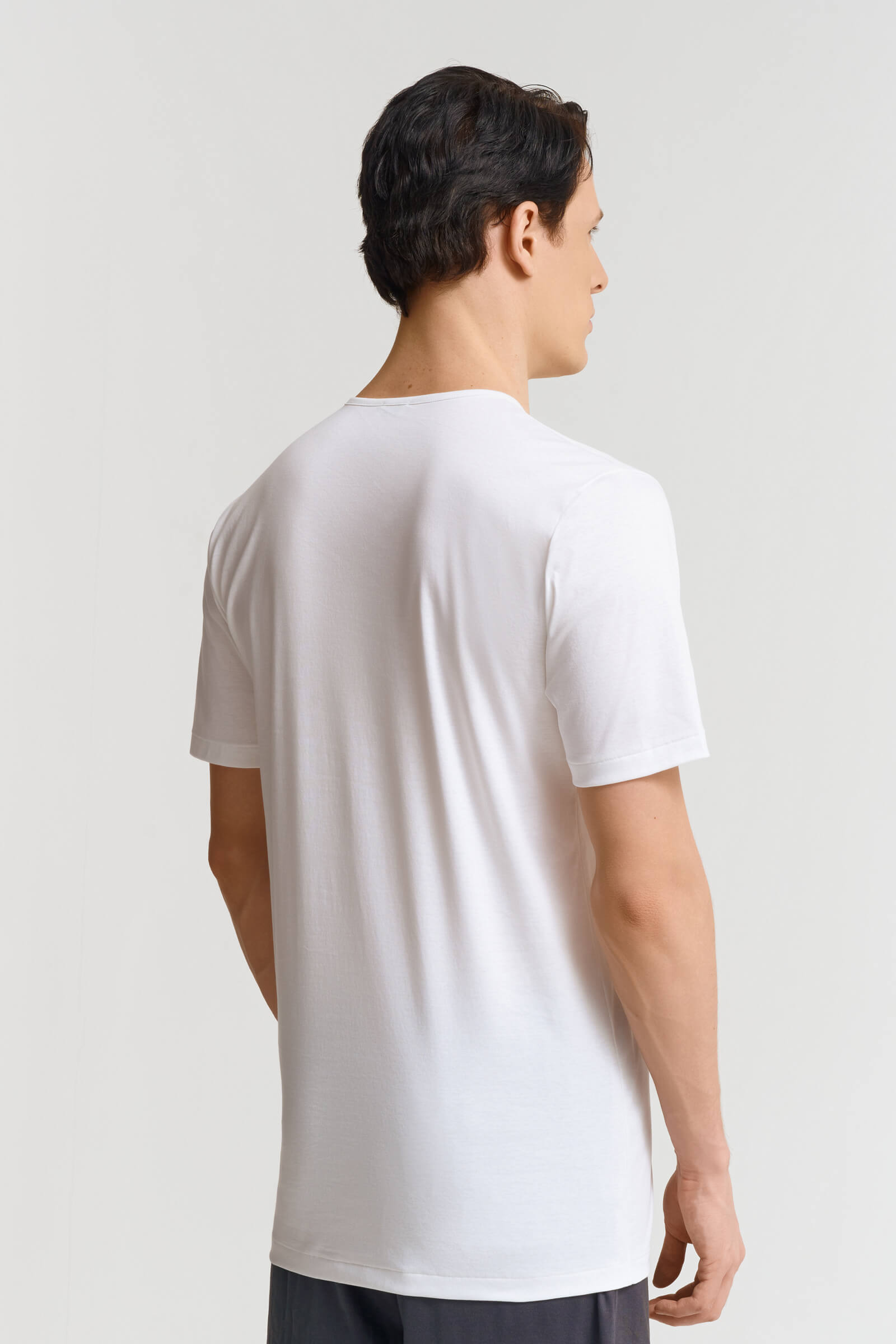 Футболка из редкого хлопка Sea Island Бренд Zimmerli Изображение 3