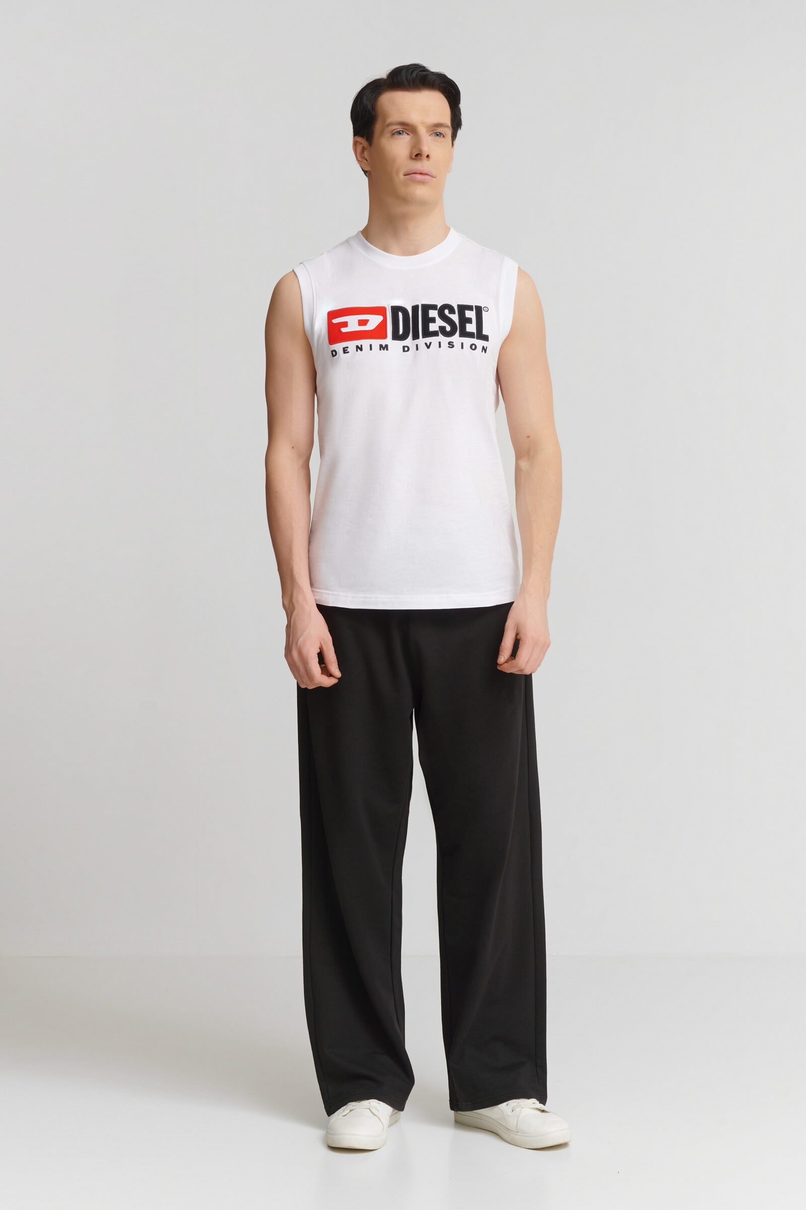 Хлопковые свободные брюки Бренд Diesel Изображение 4