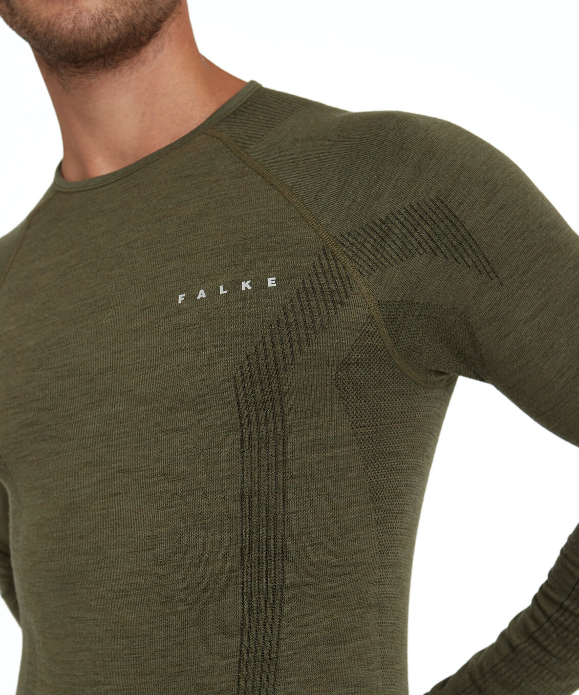 Мужской лонгслив FALKE Wool-Tech Бренд Falke Ess Изображение 5