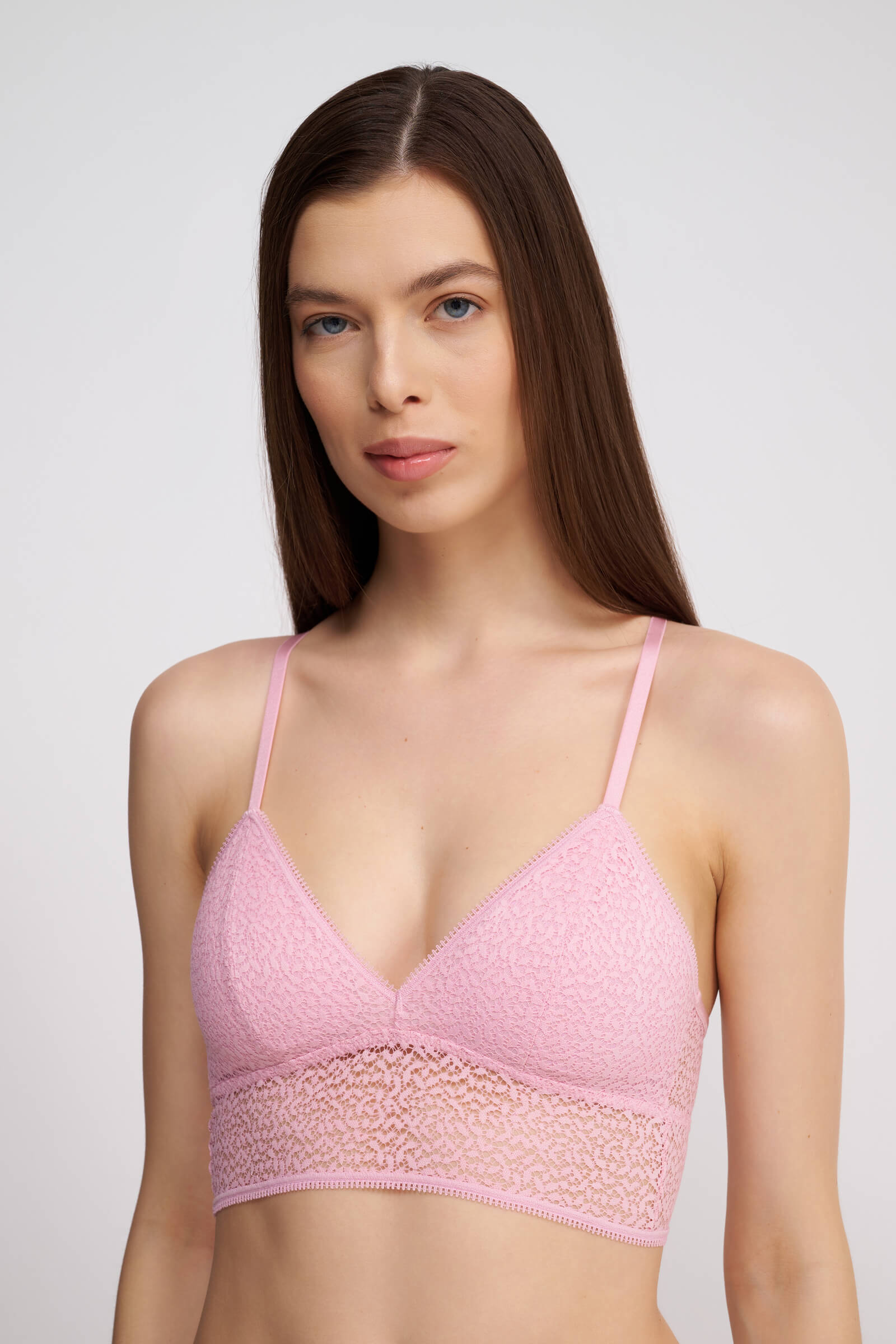 Кружевной бюстгальтер со съемными вкладышами Бренд DKNY Изображение 2