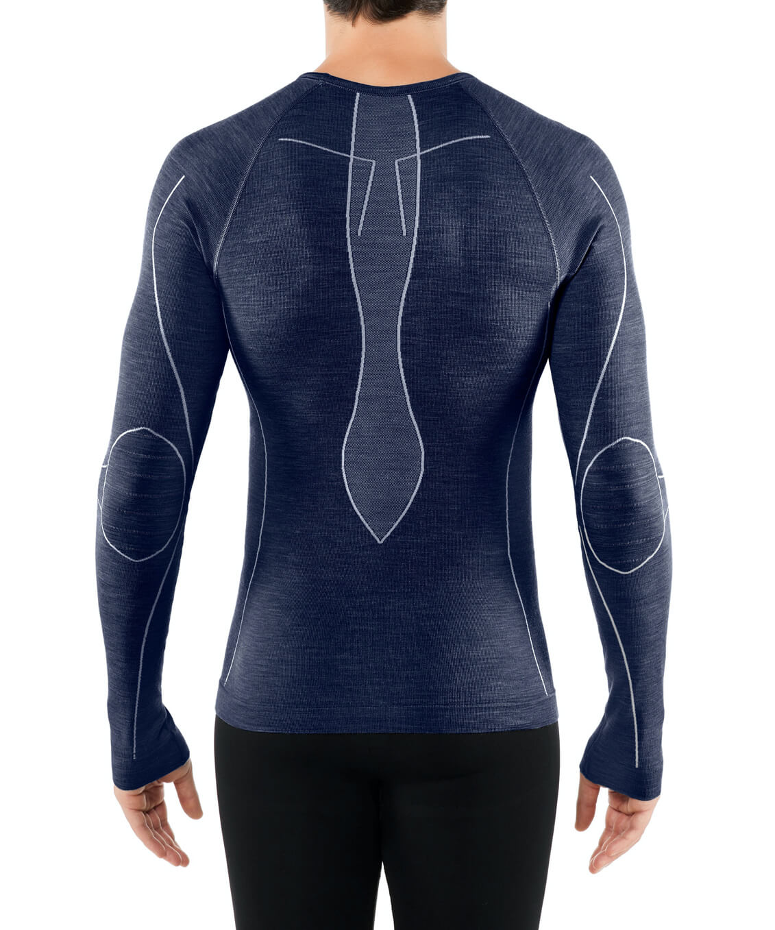 Мужской лонгслив FALKE Wool-Tech Бренд Falke Ess Изображение 5