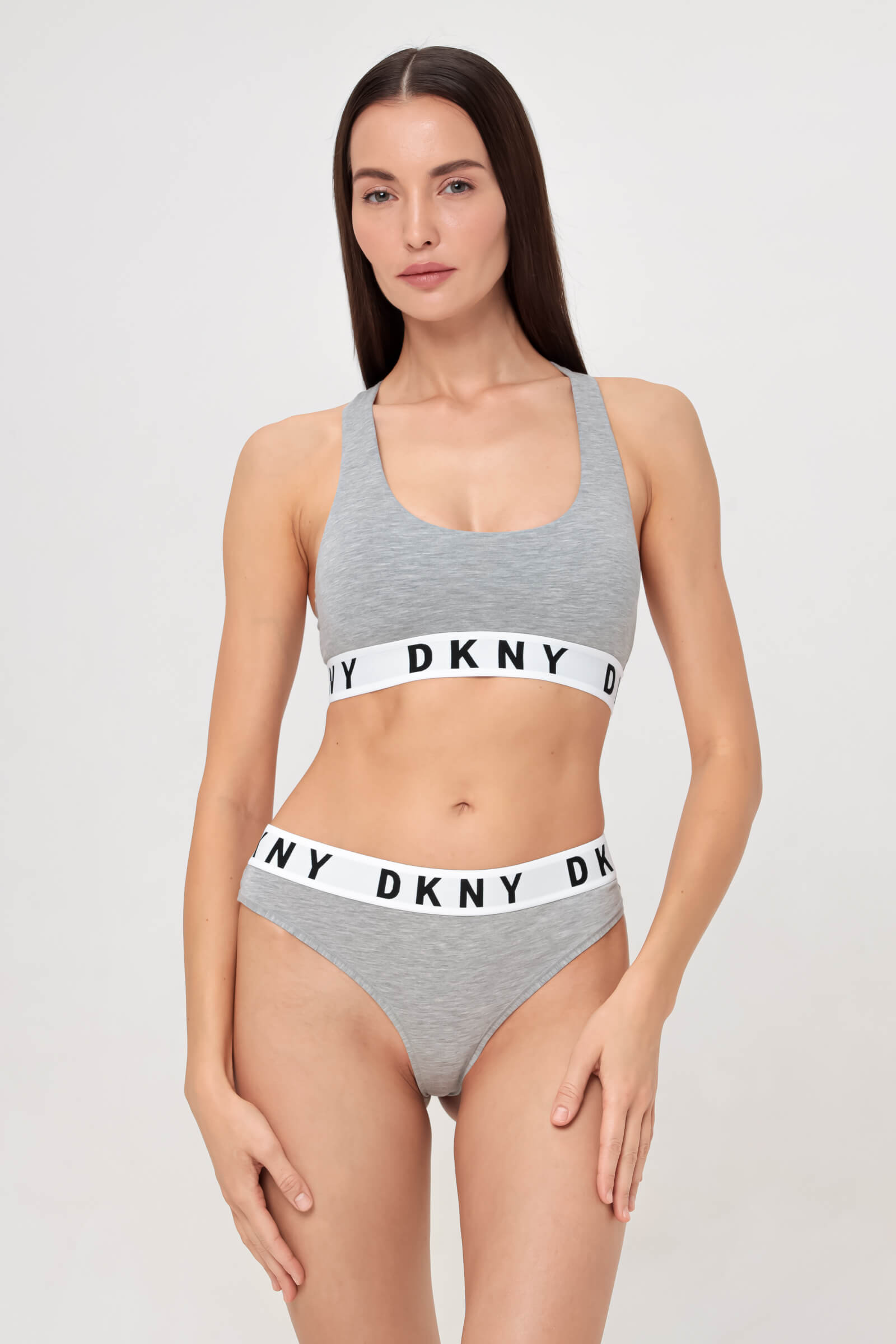 Кроп-топ с логотипом бренда Бренд DKNY Изображение 4