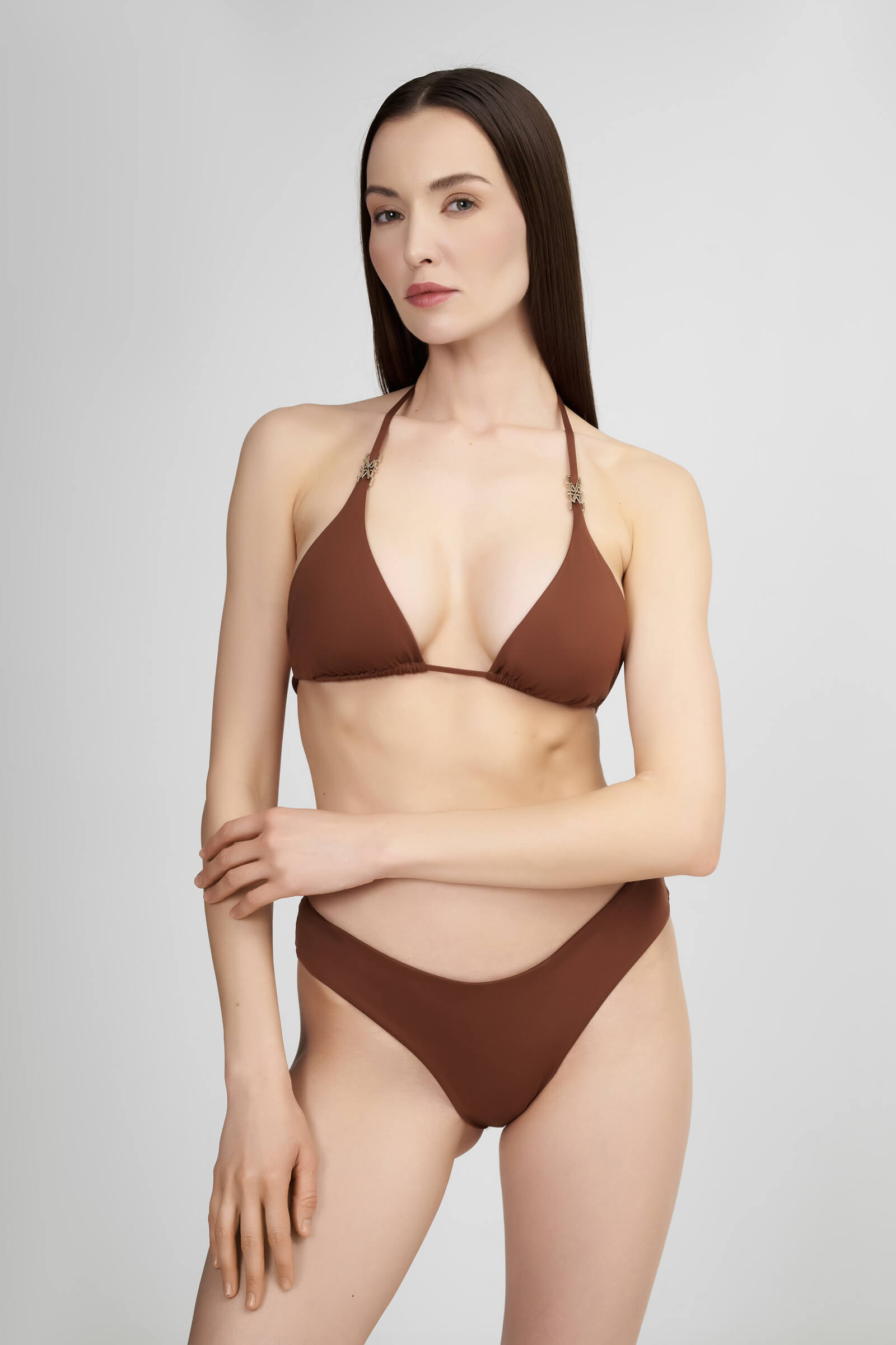 Лиф на завязках с эффектом умного загара Бренд Max Mara Изображение 6