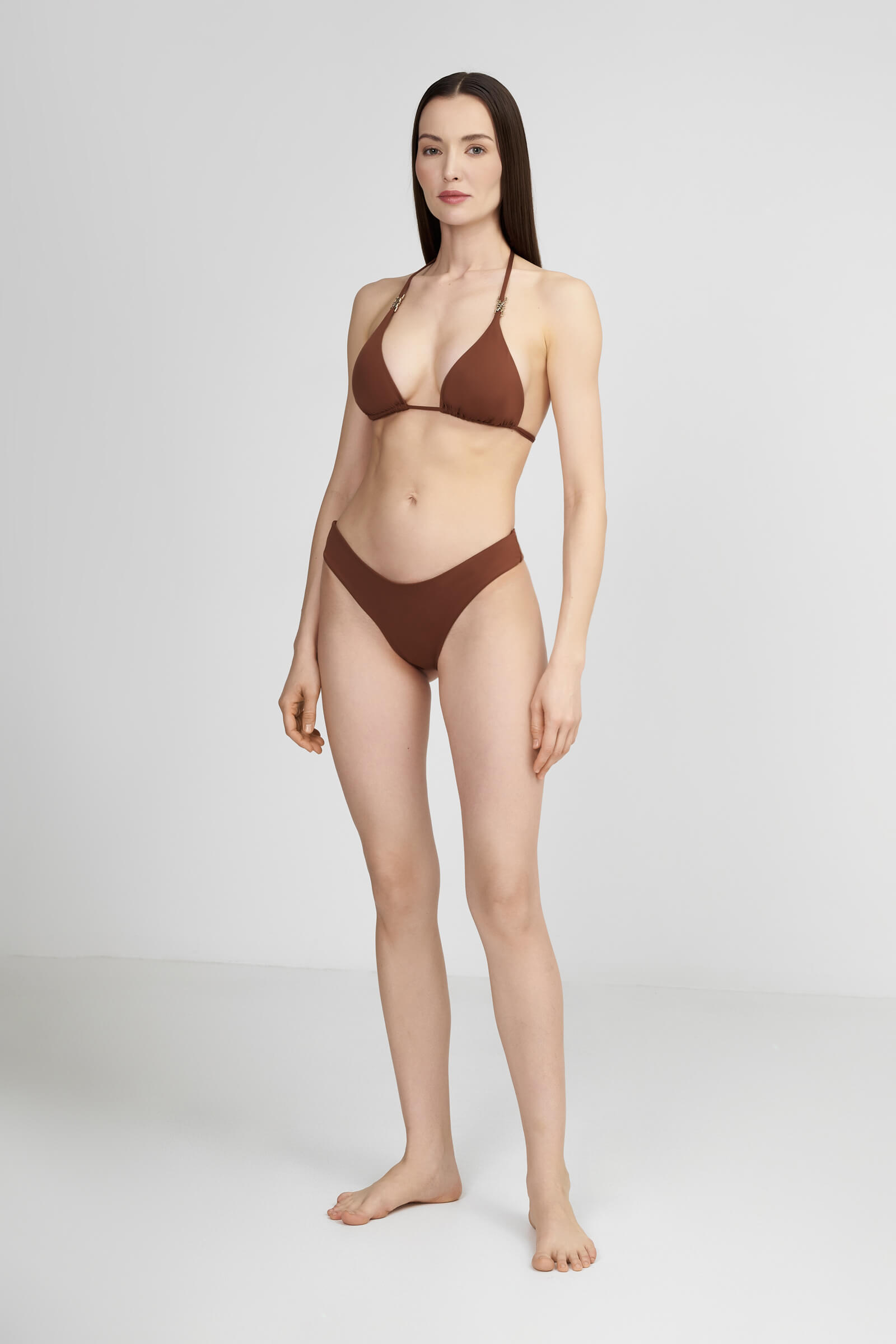 Плавки танга с эффектом умного загара Бренд Max Mara Изображение 4