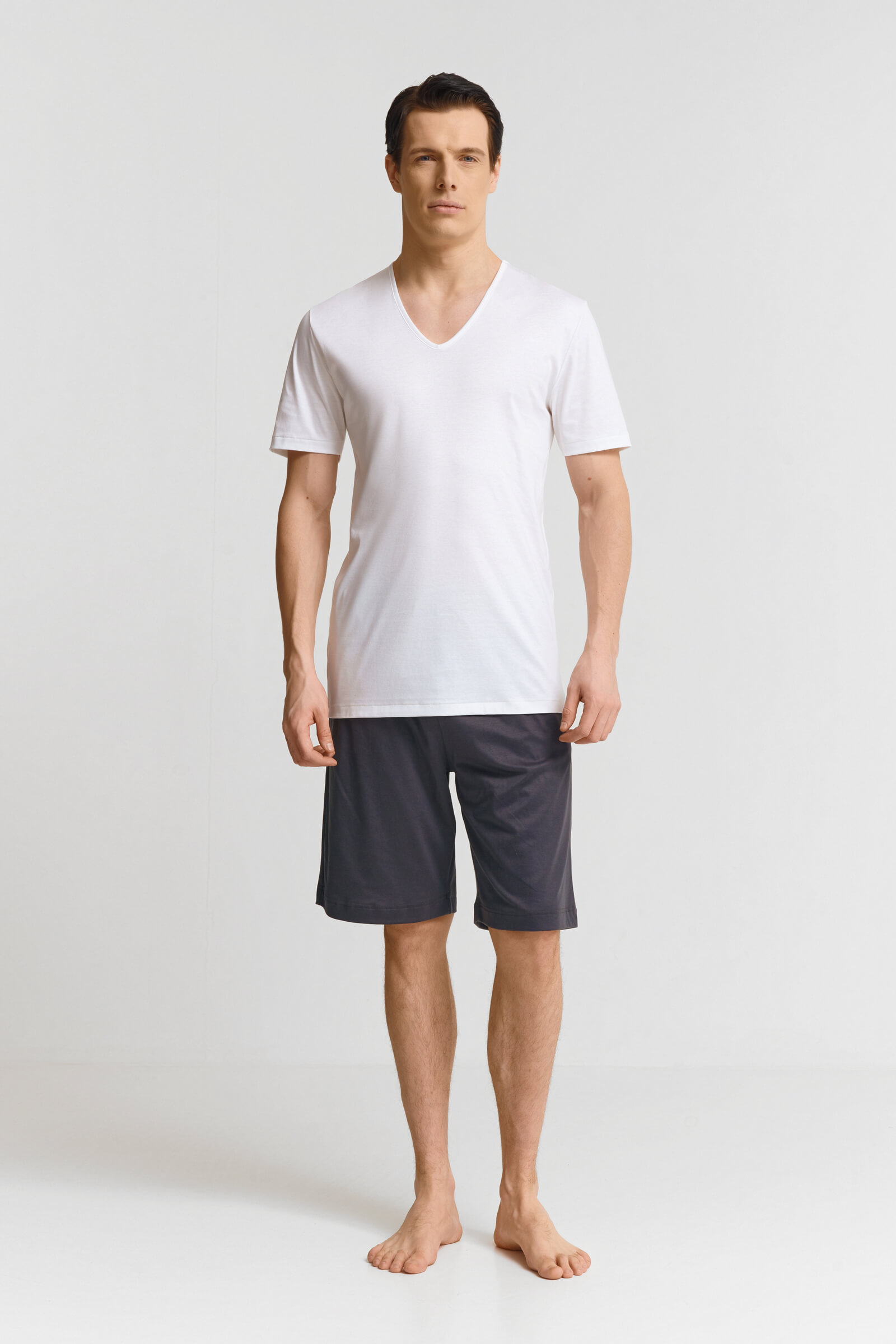 Футболка из редкого хлопка Sea Island Бренд Zimmerli Изображение 4