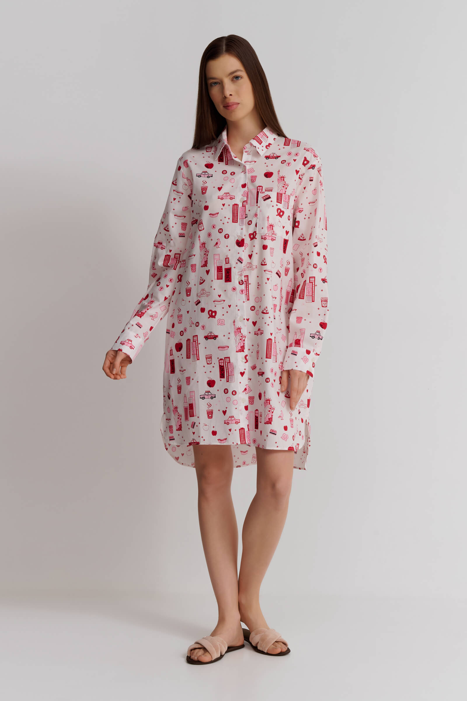 Короткая ночная рубашка Бренд DKNY Изображение 2