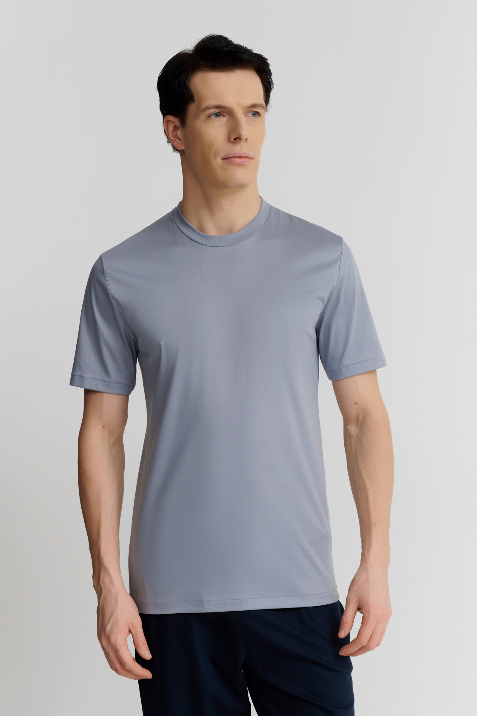 Футболка из редкого хлопка Sea Island Бренд Zimmerli Изображение 2