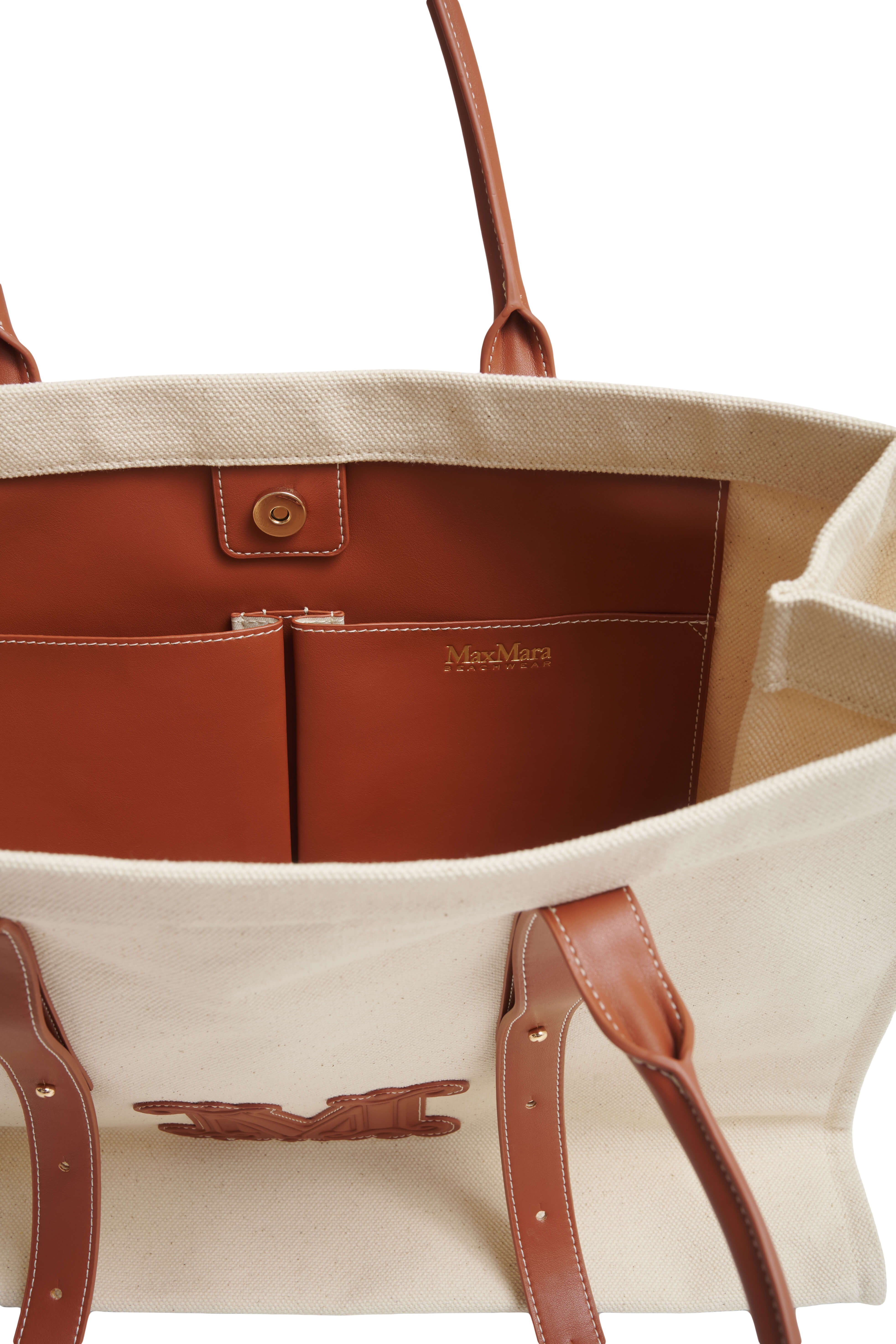 Пляжная сумка из плотного хлопка Бренд Max Mara Изображение 7