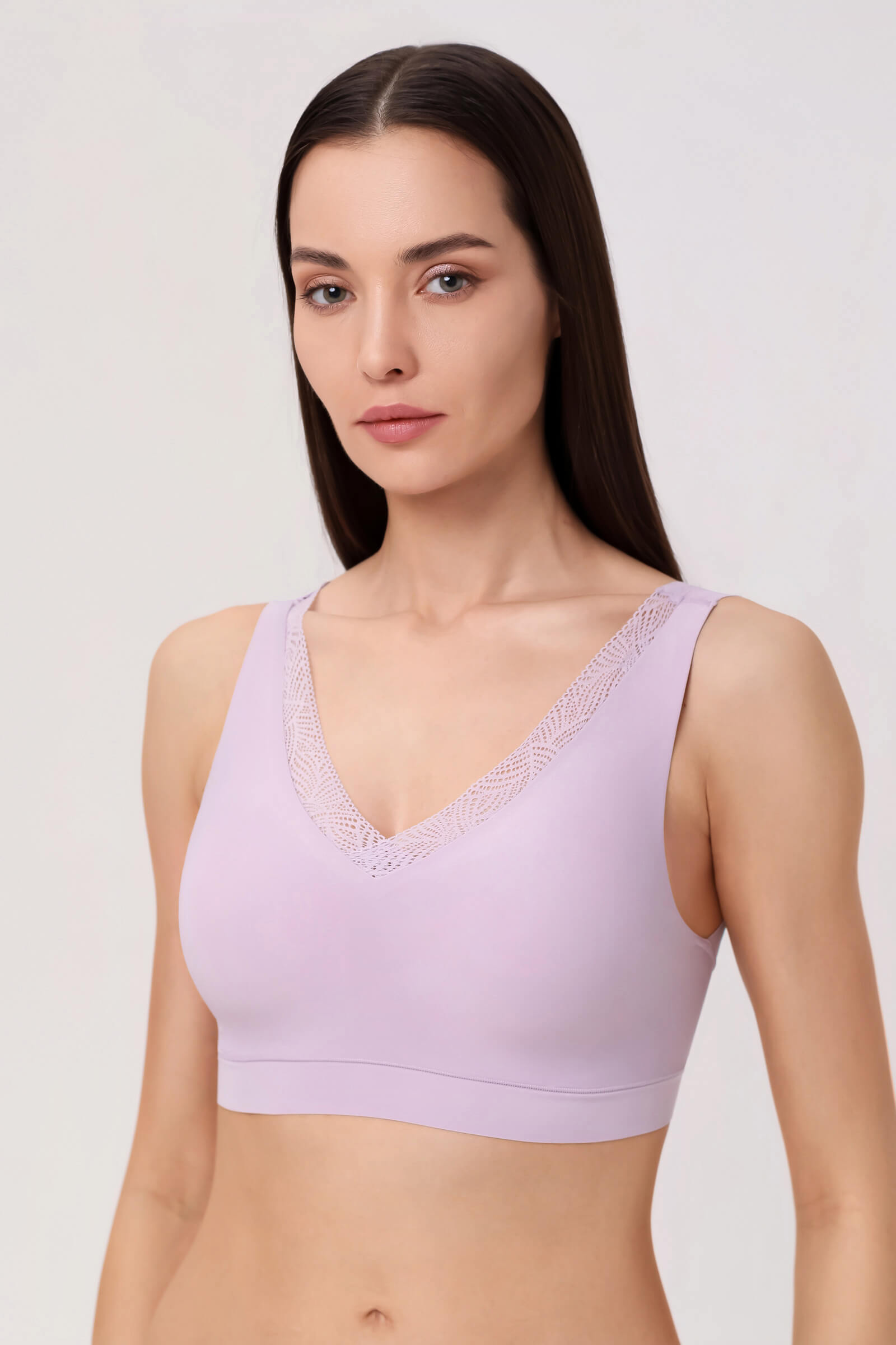 Бесшовный бюстгальтер с кружевом Бренд Chantelle Изображение 2
